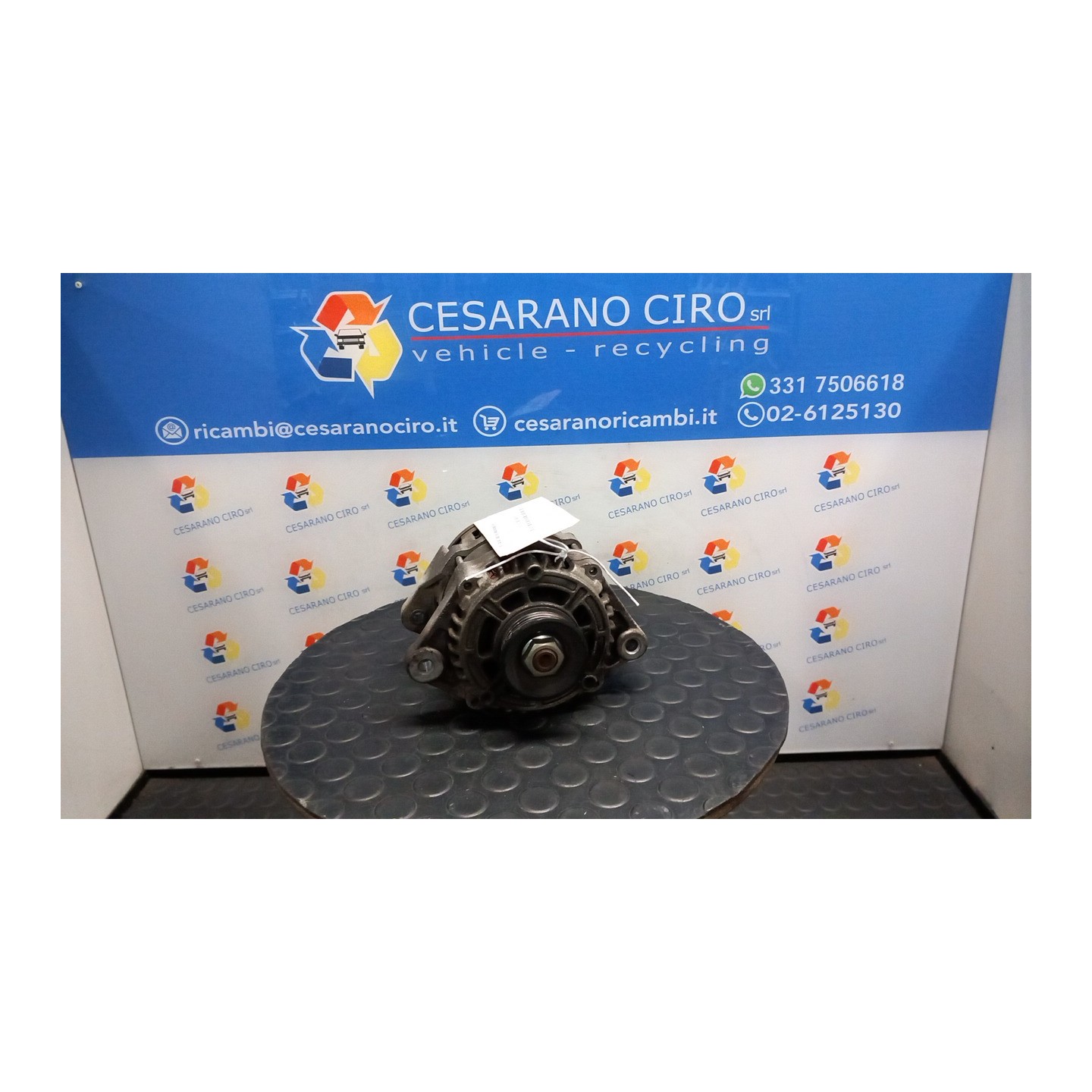 ALTERNATORE 055 CHEVROLET (DAEWOO) SPARK (M300) (01/10-12/15) B10D1 96843503