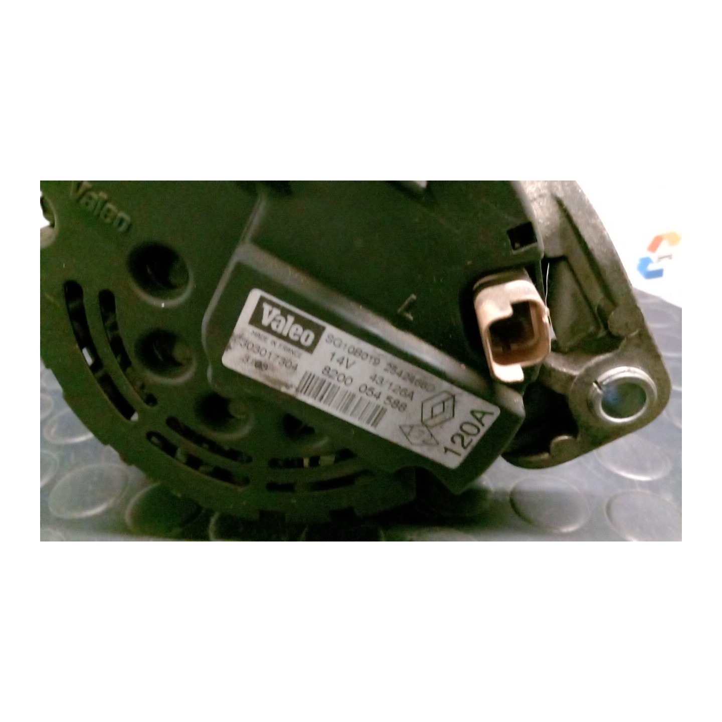 ALTERNATORE VALEO,SG10B019 056 RENAULT MEGANE 1A SERIE (03/99-06/03) F9QK7 8200054588