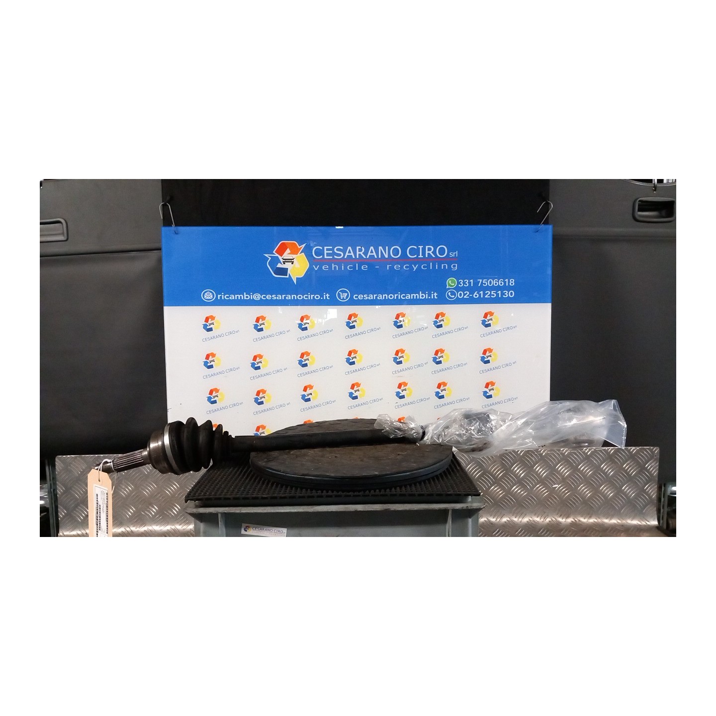 SEMIALBERO ANT. COMPL. M 300 DX. 061 DAIHATSU SIRION 2A SERIE (01/05-) 1KR 43410B1050
