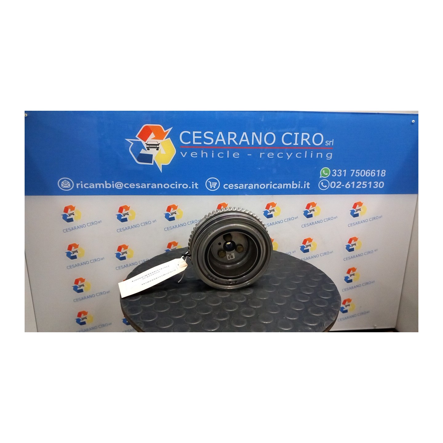 PULEGGIA ALBERO MOTORE 087 FIAT 500 (3P) (07/07-01/15) 169A4000 55181230