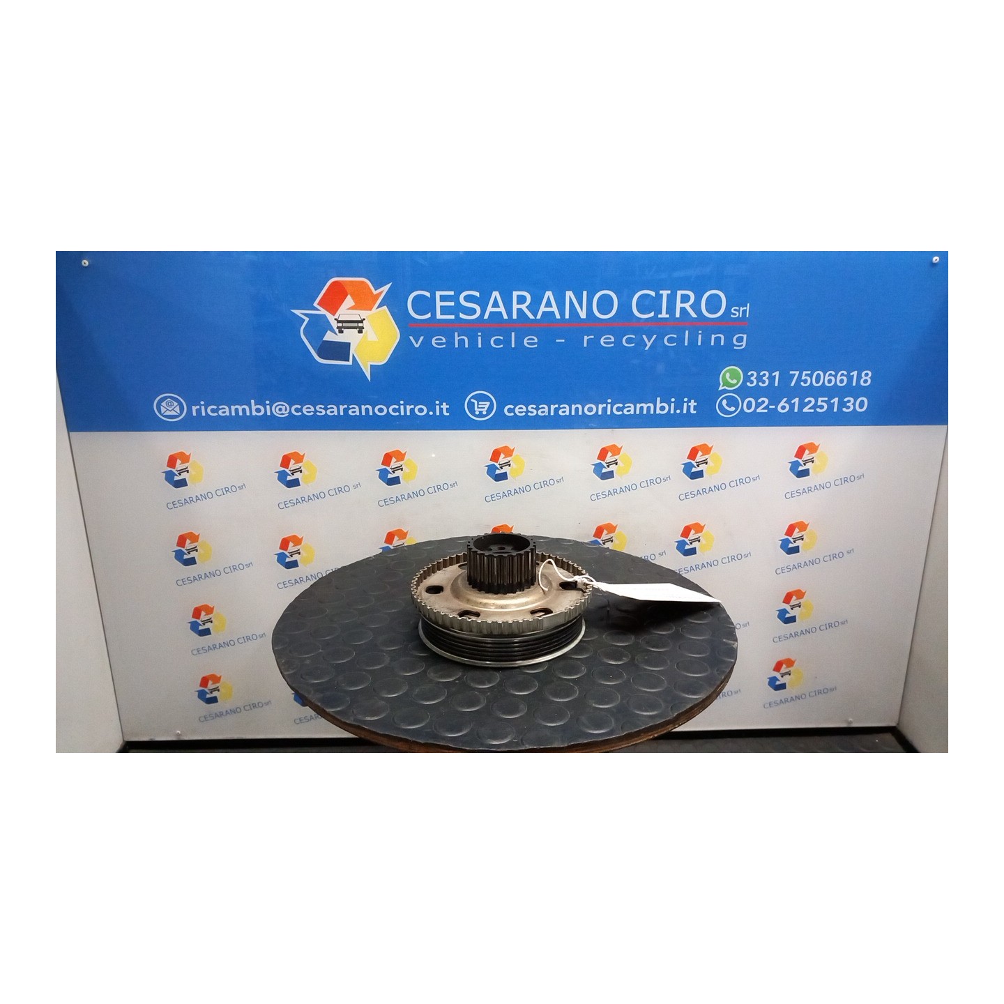 PULEGGIA ALBERO MOTORE 088 FIAT 500 (3P) (07/07-01/15) 169A4000 55181230