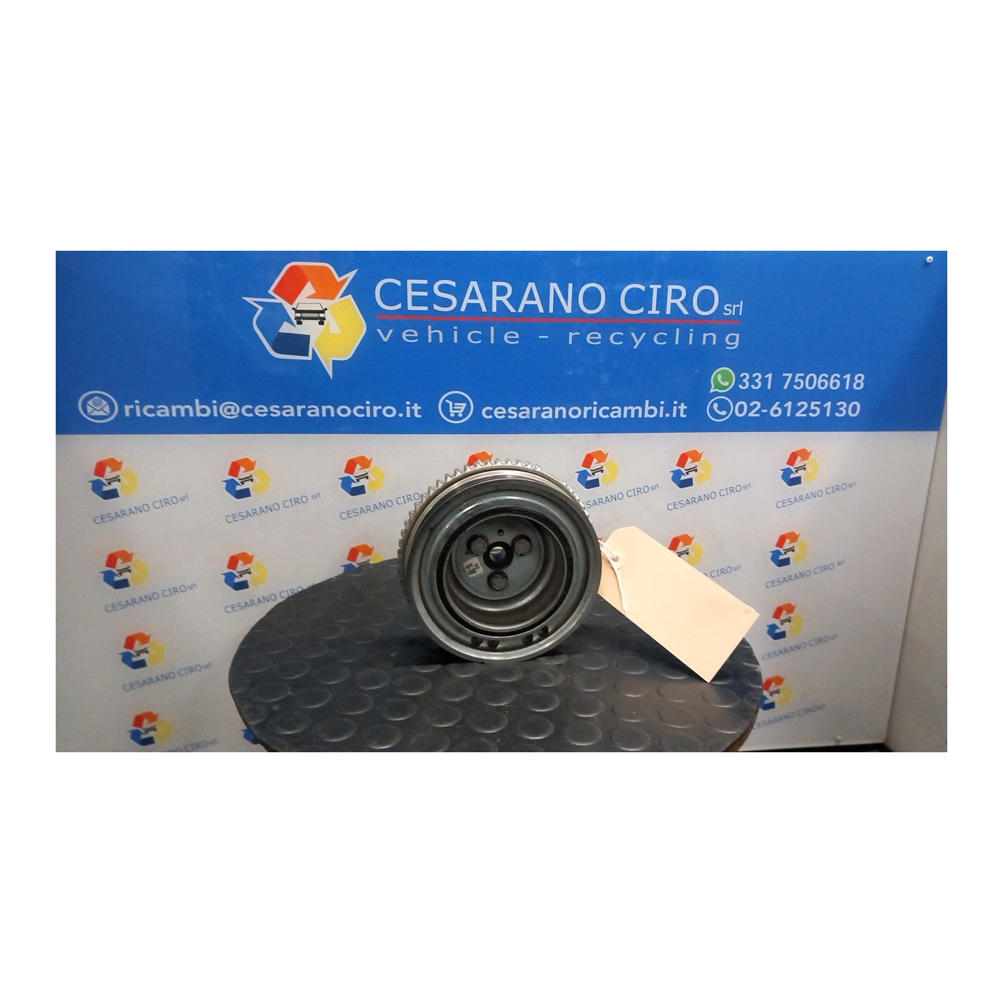 PULEGGIA ALBERO MOTORE 088 FIAT 500 (3P) (07/07-01/15) 169A4000 55181230