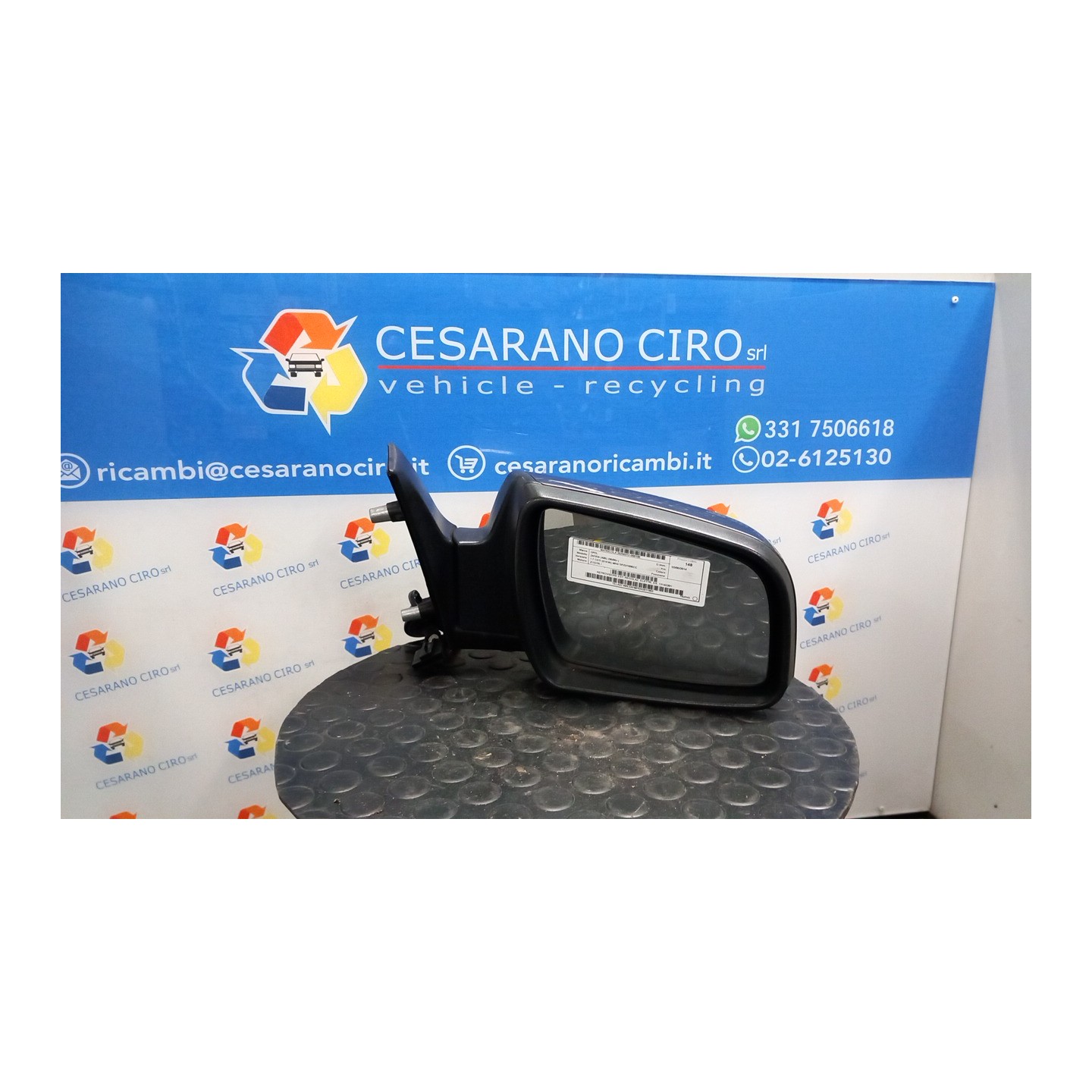 RETROVISORE EST. REGOLAZ. ELETTR. DX. 100 OPEL ZAFIRA (A05) (06/05-) Z17DTR 13142391