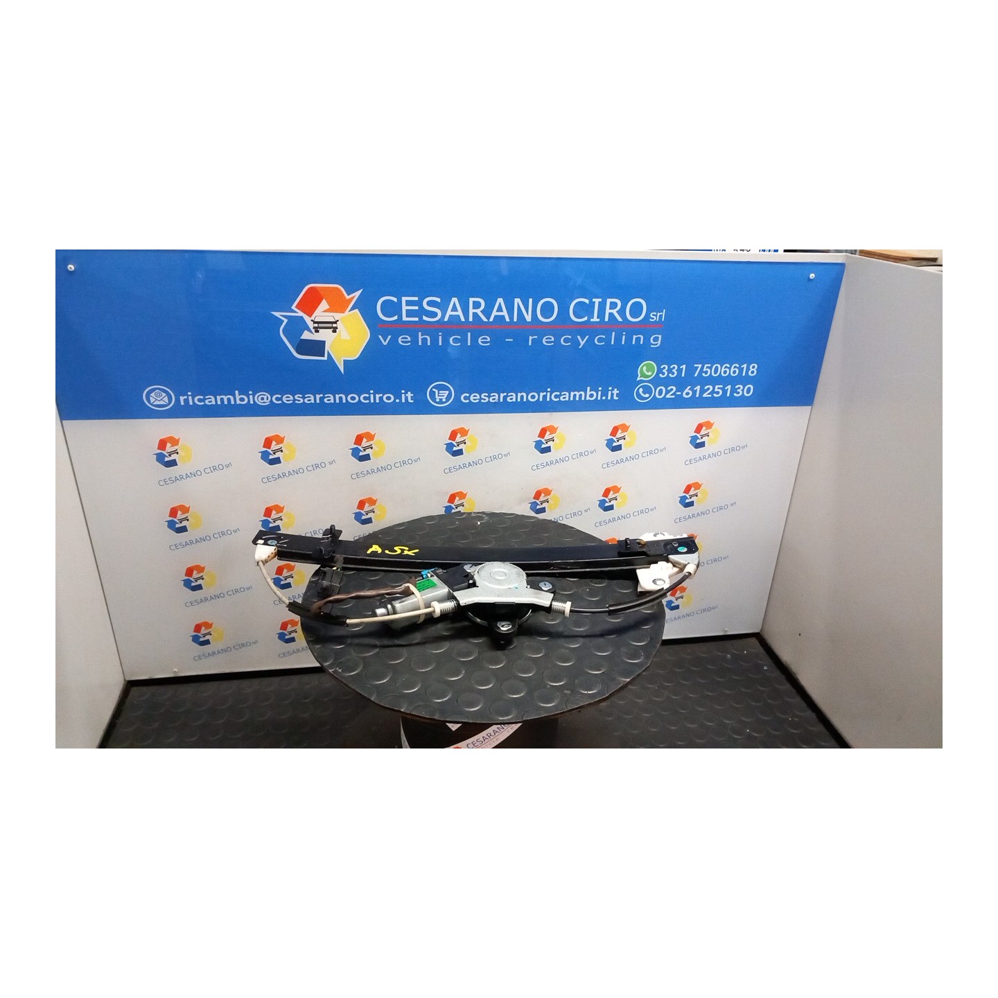 ALZACRISTALLO ELETTR. PORTA ANT. C/MOTORINO SX. 070 CHEVROLET (DAEWOO) SPARK (M300) (01/10-12/15) B10D1 95969958