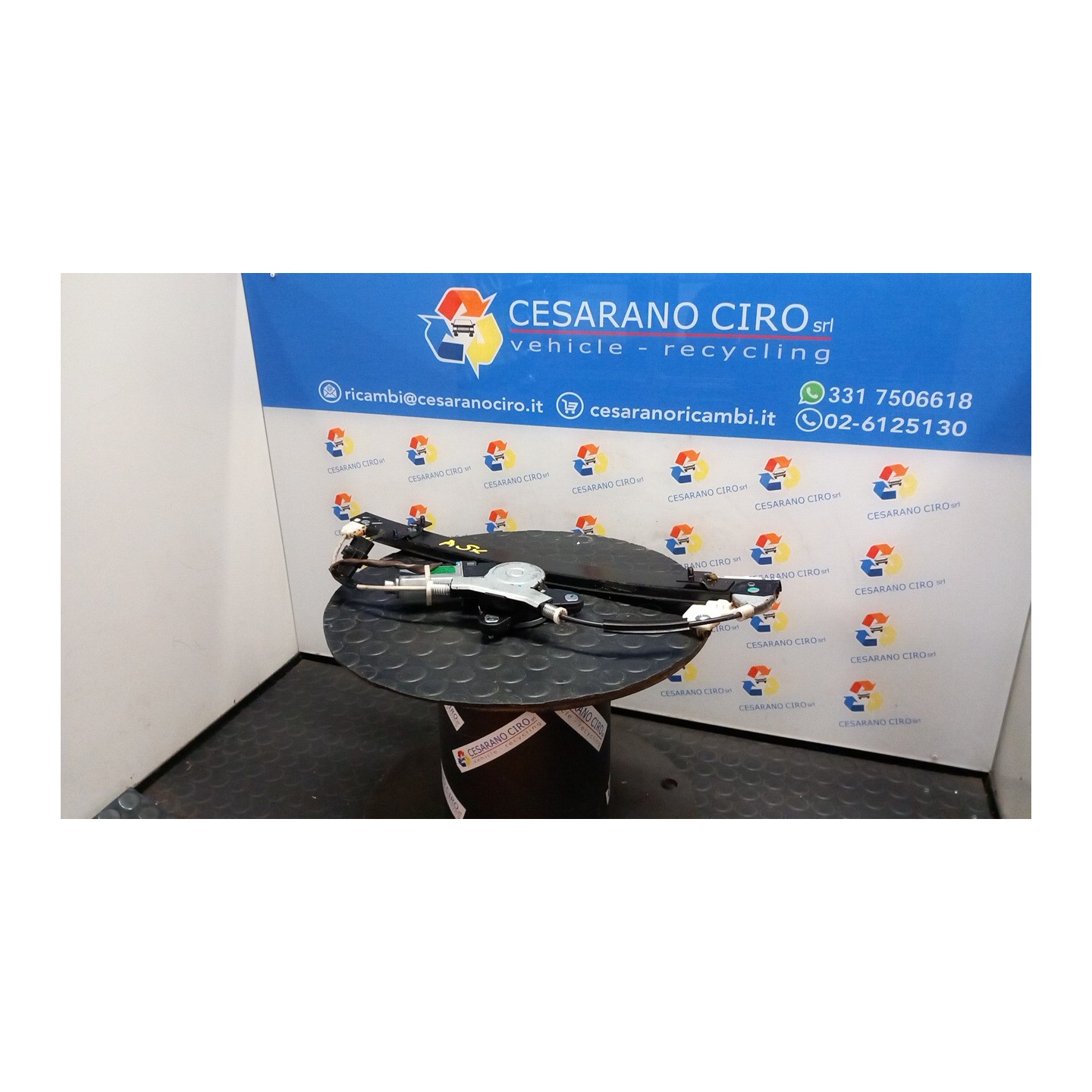 ALZACRISTALLO ELETTR. PORTA ANT. C/MOTORINO SX. 070 CHEVROLET (DAEWOO) SPARK (M300) (01/10-12/15) B10D1 95969958