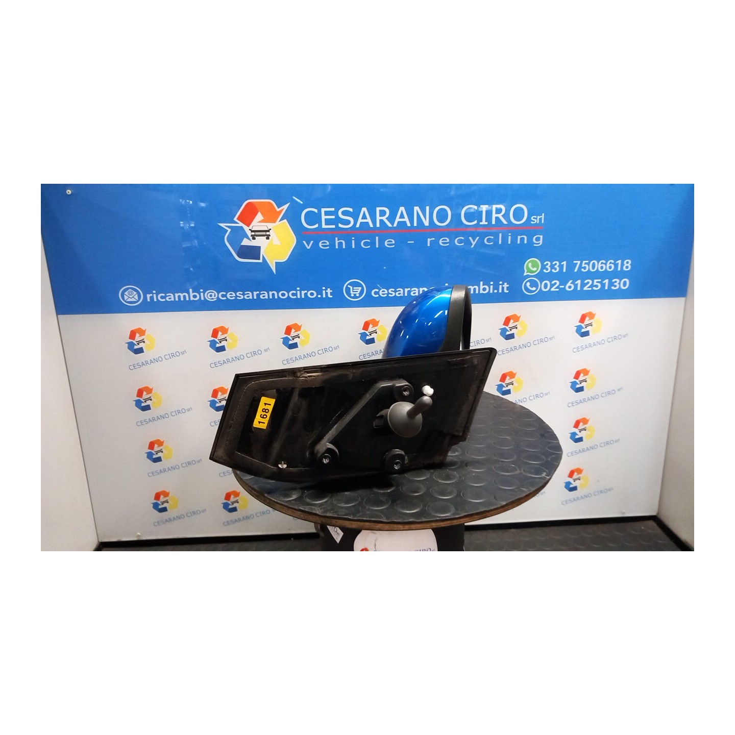 RETROVISORE EST. DX. 072 CHEVROLET (DAEWOO) SPARK (M300) (01/10-12/15) B10D1 95211681