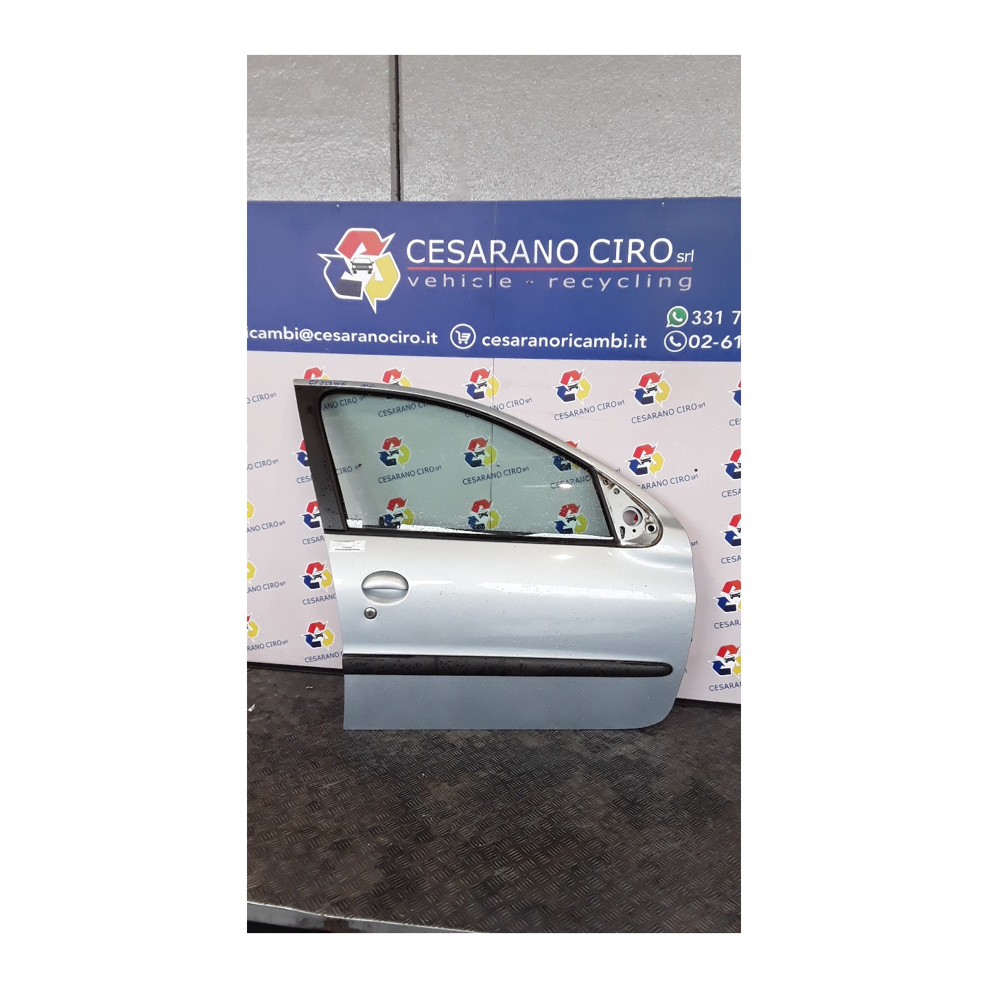 PORTA ANT. DX. 009 PEUGEOT 206 (09/98-06/09) 8HX 9004K5