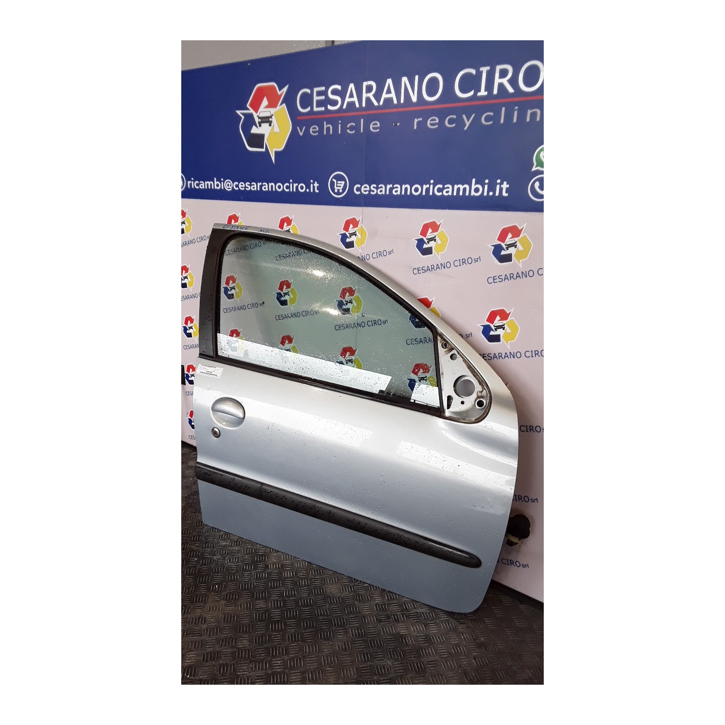 PORTA ANT. DX. 009 PEUGEOT 206 (09/98-06/09) 8HX 9004K5