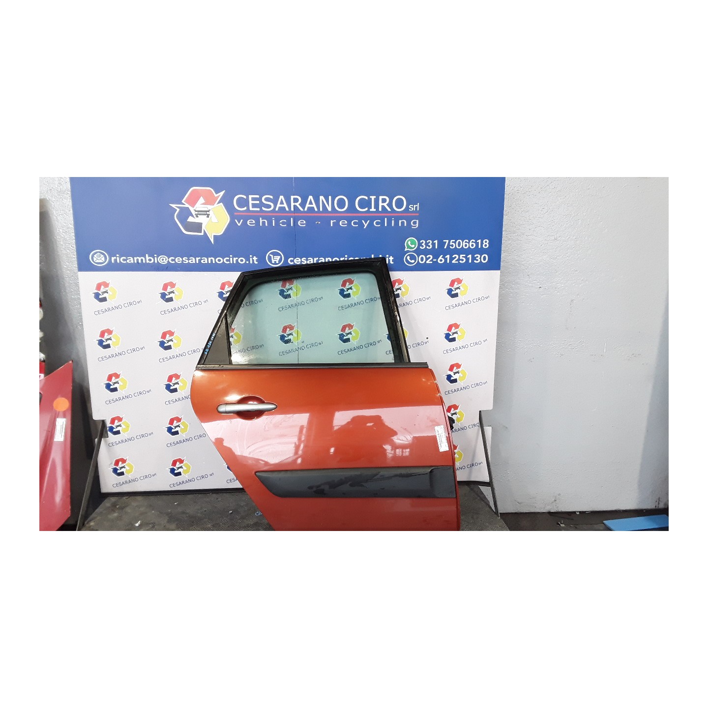 PORTA POST. DX. 019 RENAULT SCENIC 2A SERIE (06/03-08/09) K4M97 7751475409