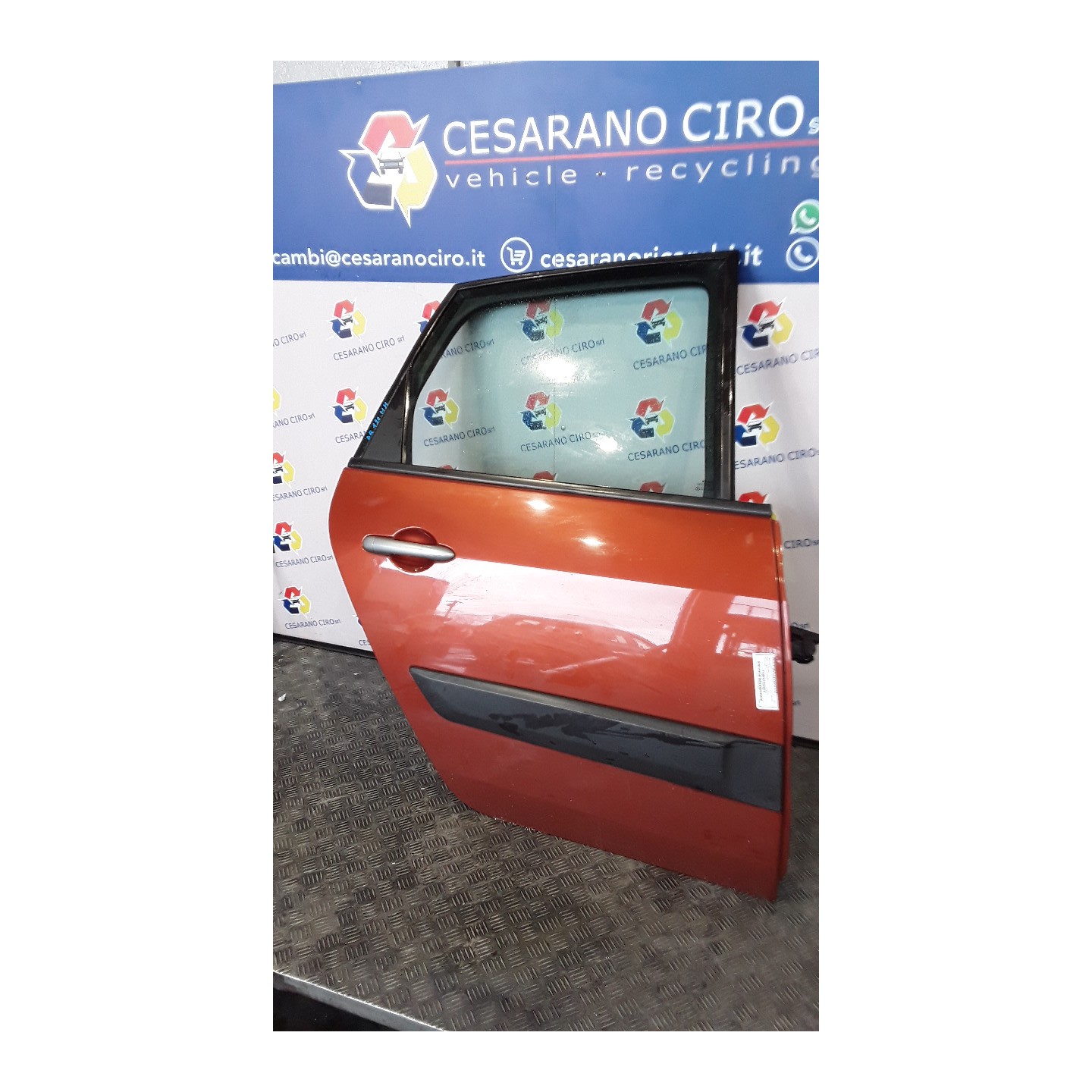 PORTA POST. DX. 019 RENAULT SCENIC 2A SERIE (06/03-08/09) K4M97 7751475409