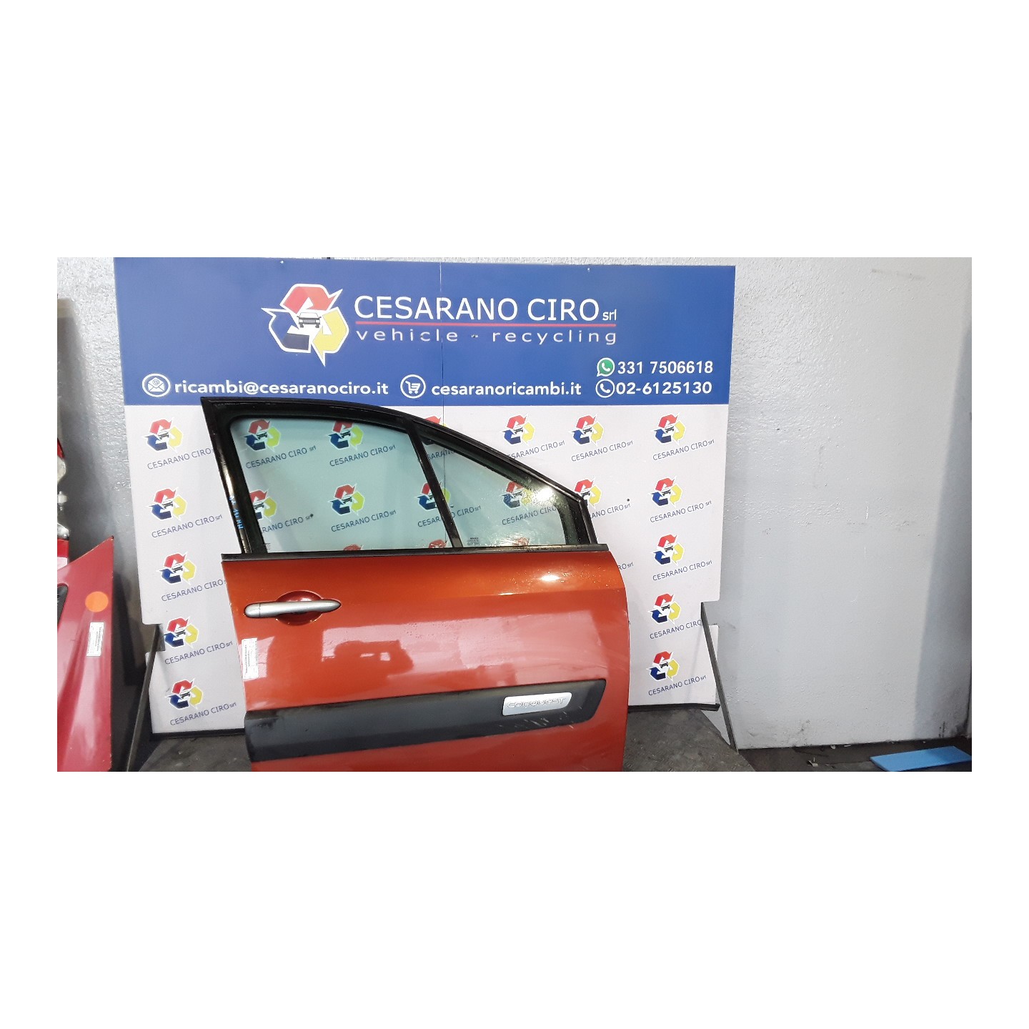 PORTA ANT. DX. 020 RENAULT SCENIC 2A SERIE (06/03-08/09) K4M97 7751477220