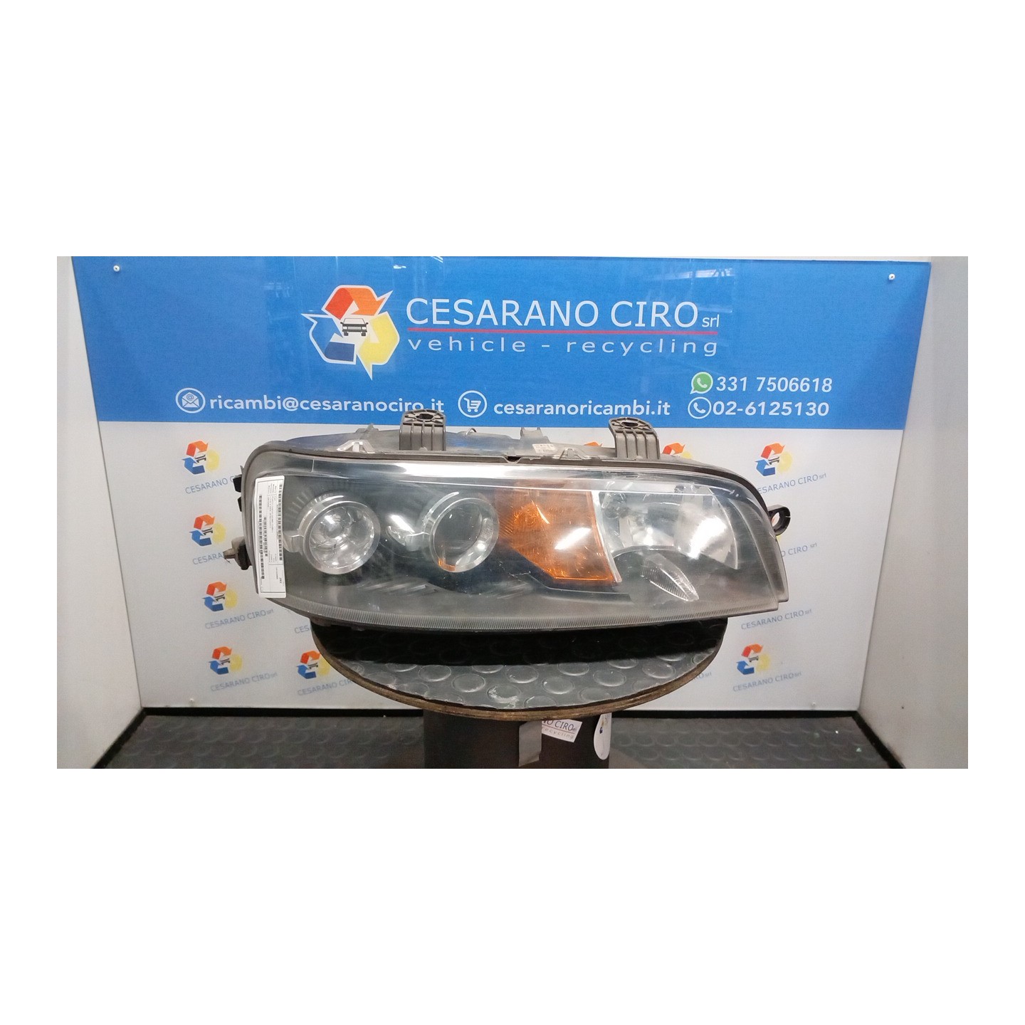PROIETTORE DX. 027 FIAT PUNTO (1N/1P) (07/99-12/05) 188A4000 46814548