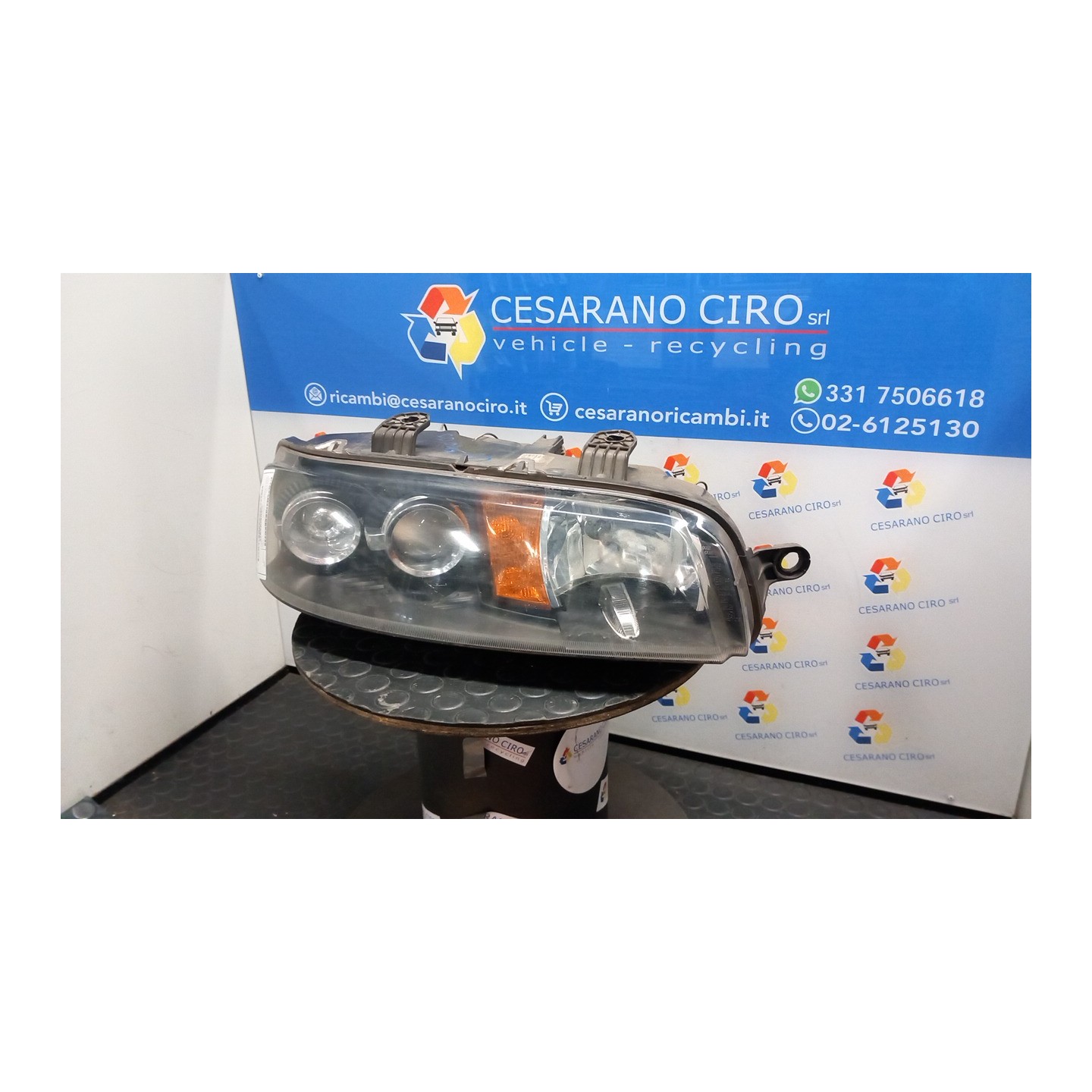 PROIETTORE DX. 027 FIAT PUNTO (1N/1P) (07/99-12/05) 188A4000 46814548