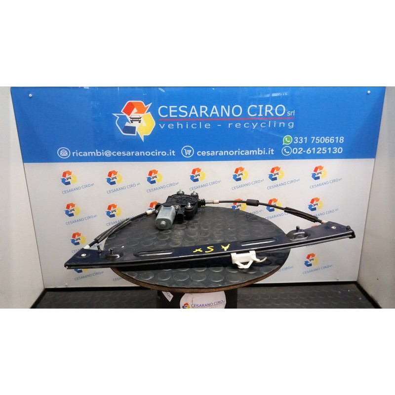 ALZACRISTALLO ELETTR. PORTA ANT. CON MOTORINO SX. 033 FIAT PANDA (2Q) (09/03-12/10) 188A4000 51846385