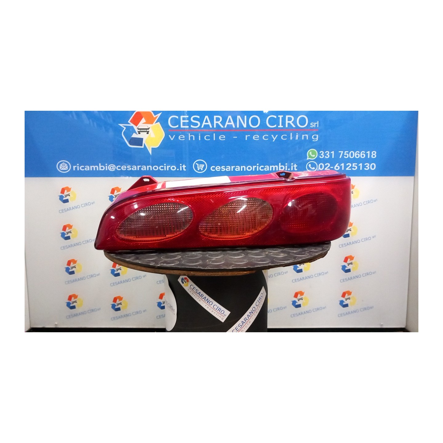 FANALE POST. DX. 037 FIAT 600 (1E) (07/05-12/11) 187A1000 46511337