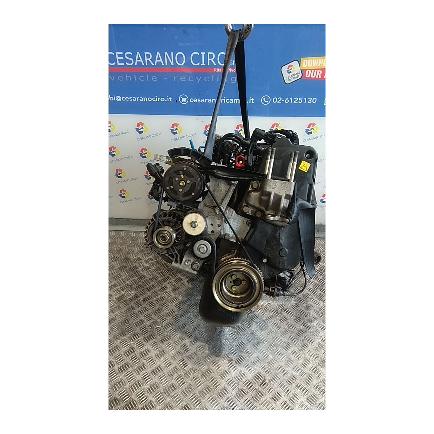 MOTORE SEMICOMPL. 040 FIAT PUNTO (1N/1P) (07/99-12/05) 188A4000 71719086