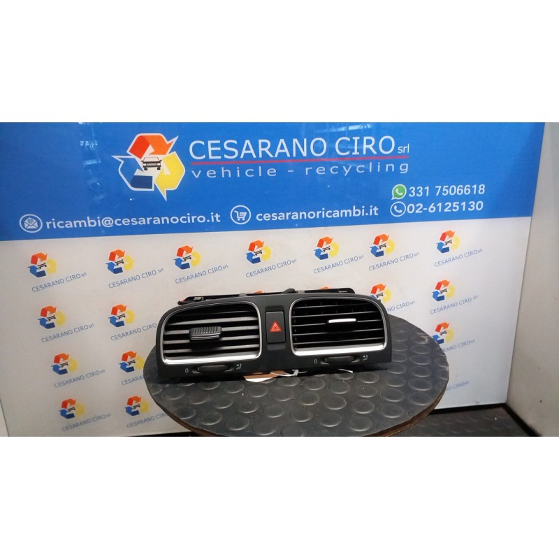 BOCCHETTA ARIA CENTR. CRUSCOTTO 065 VOLKSWAGEN GOLF (5K/AJ) (09/08-) CBZ 5K0819728NVAL