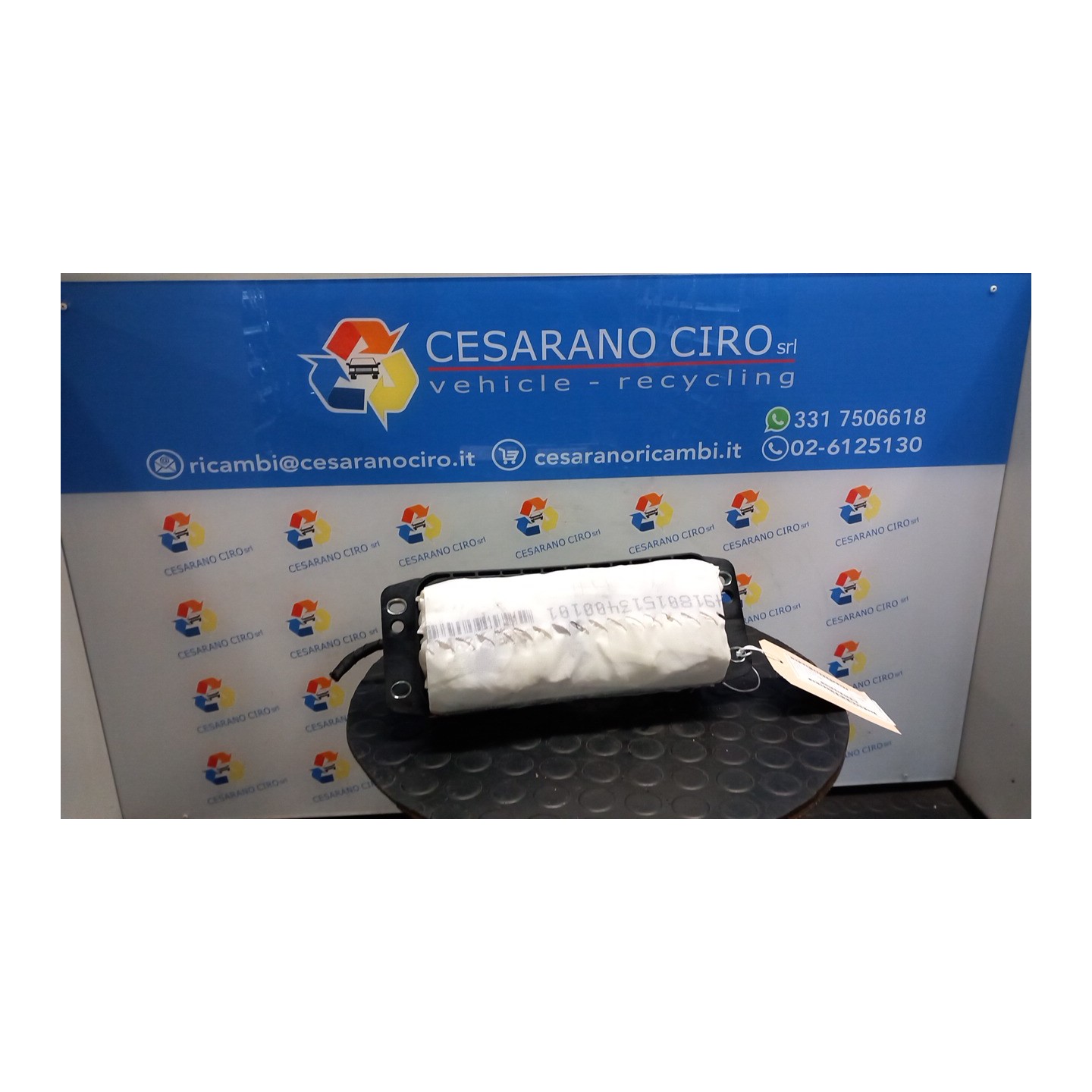 DISPOSITIVO AIRBAG LATO PASSEGGERO 067 VOLKSWAGEN GOLF (5K/AJ) (09/08-) CBZ 5K0880204A