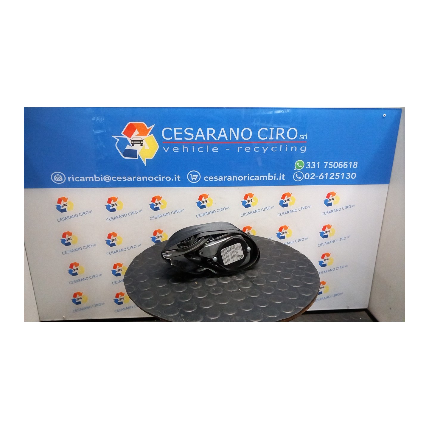 CINTURA DI SICUREZZA ANT. SX. 071 VOLKSWAGEN GOLF (5K/AJ) (09/08-) CBZ 1K3857705ACRAA