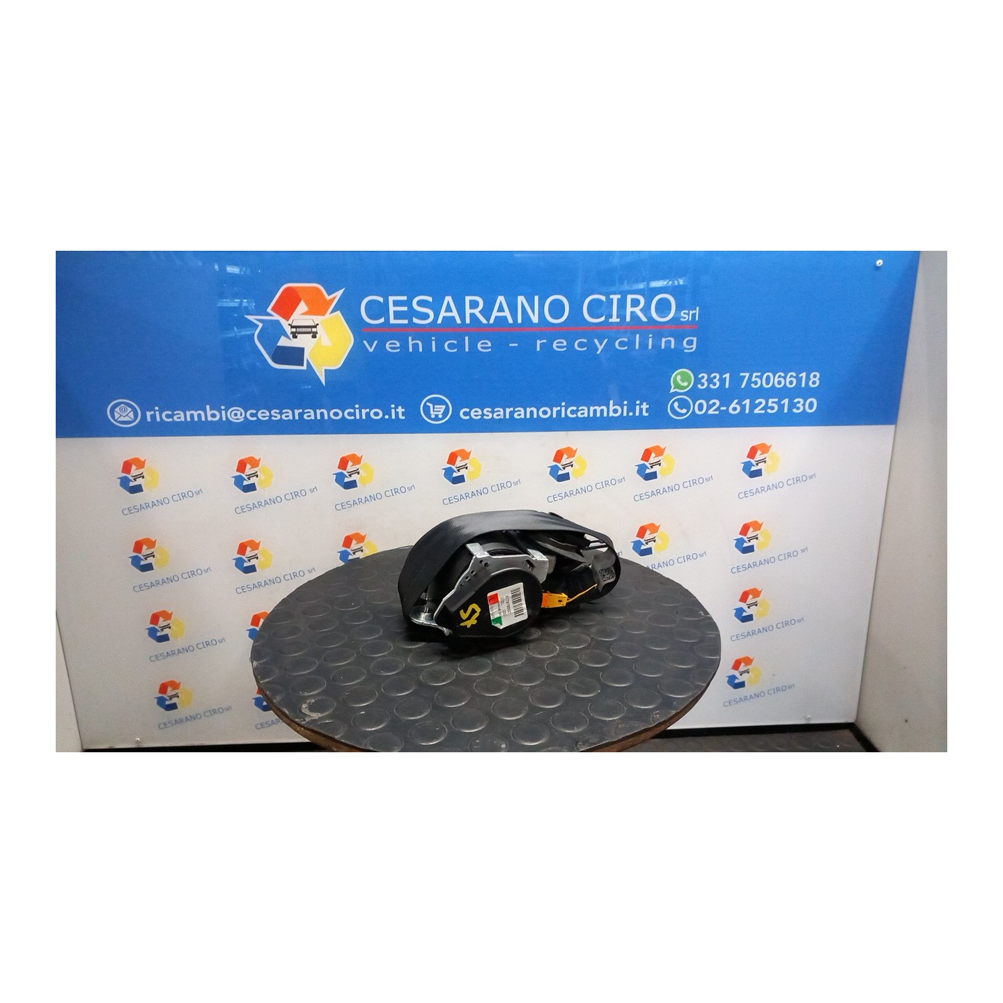 CINTURA DI SICUREZZA ANT. SX. 071 VOLKSWAGEN GOLF (5K/AJ) (09/08-) CBZ 1K3857705ACRAA