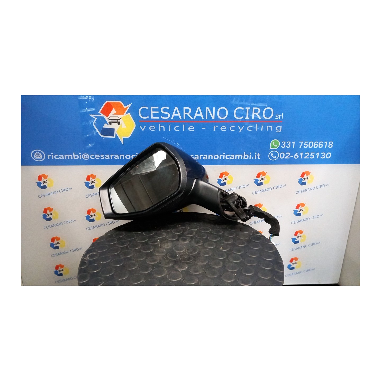 RETROVISORE EST. REGOLAZ. ELETTR. P/GT/RIPIEGAB.ELETTR. SX. 100 KIA SPORTAGE 5A SERIE (12/21-) G4FP 87610R2320