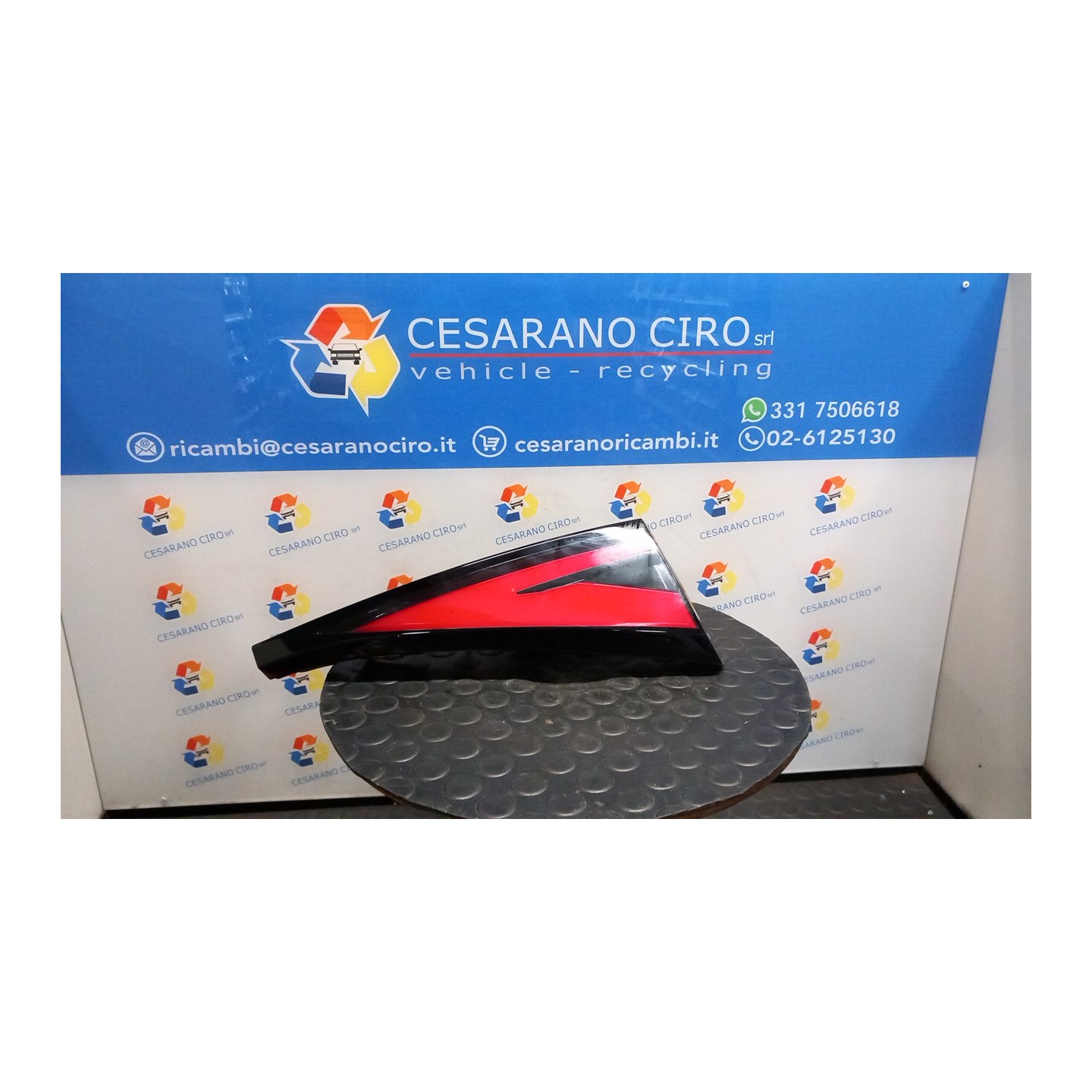 FANALE POST. PARTE INT. DX. 105 KIA SPORTAGE 5A SERIE (12/21-) G4FP 92404R2000