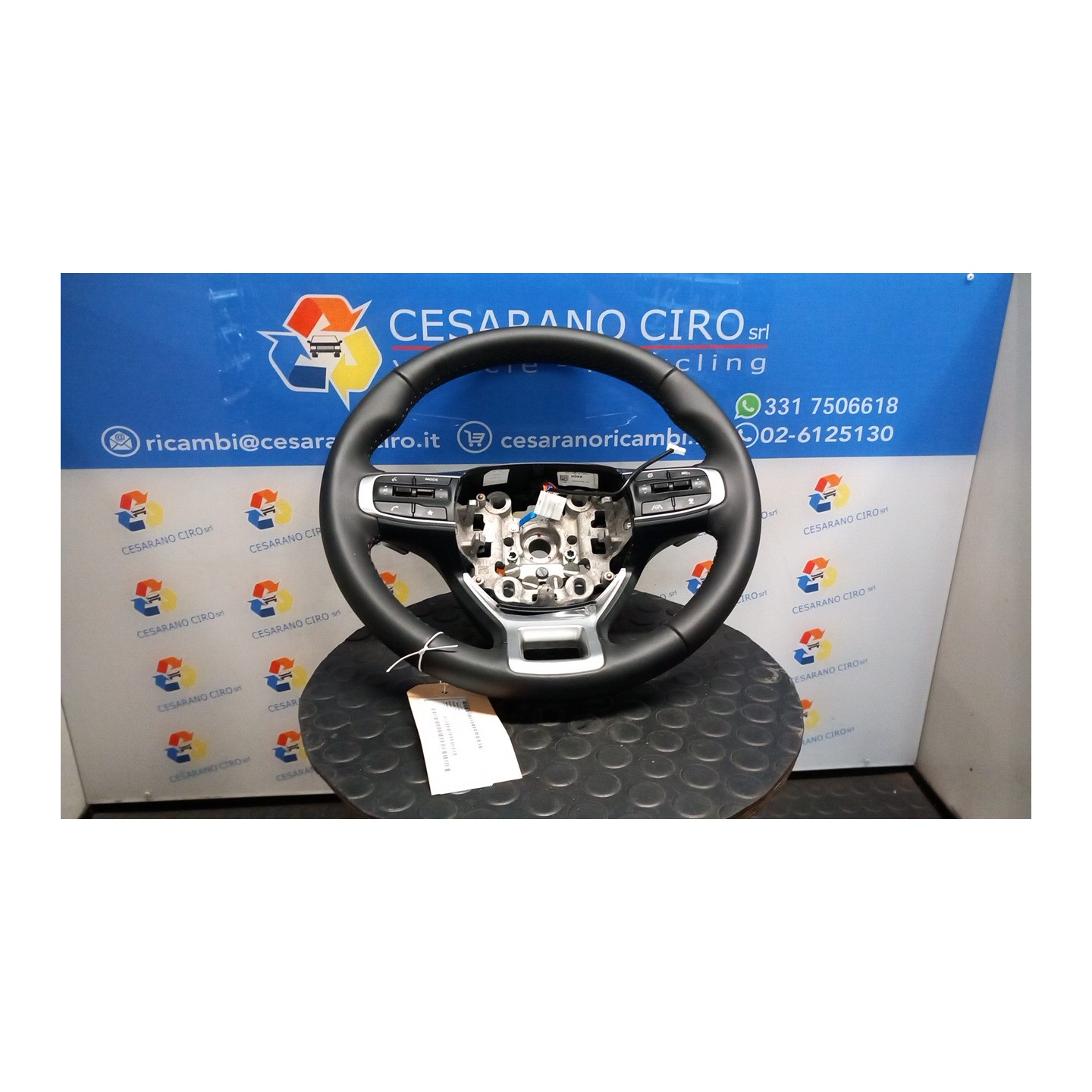 VOLANTE PELLE RISCALDATO 111 KIA SPORTAGE 5A SERIE (12/21-) G4FP 56111P1200WK
