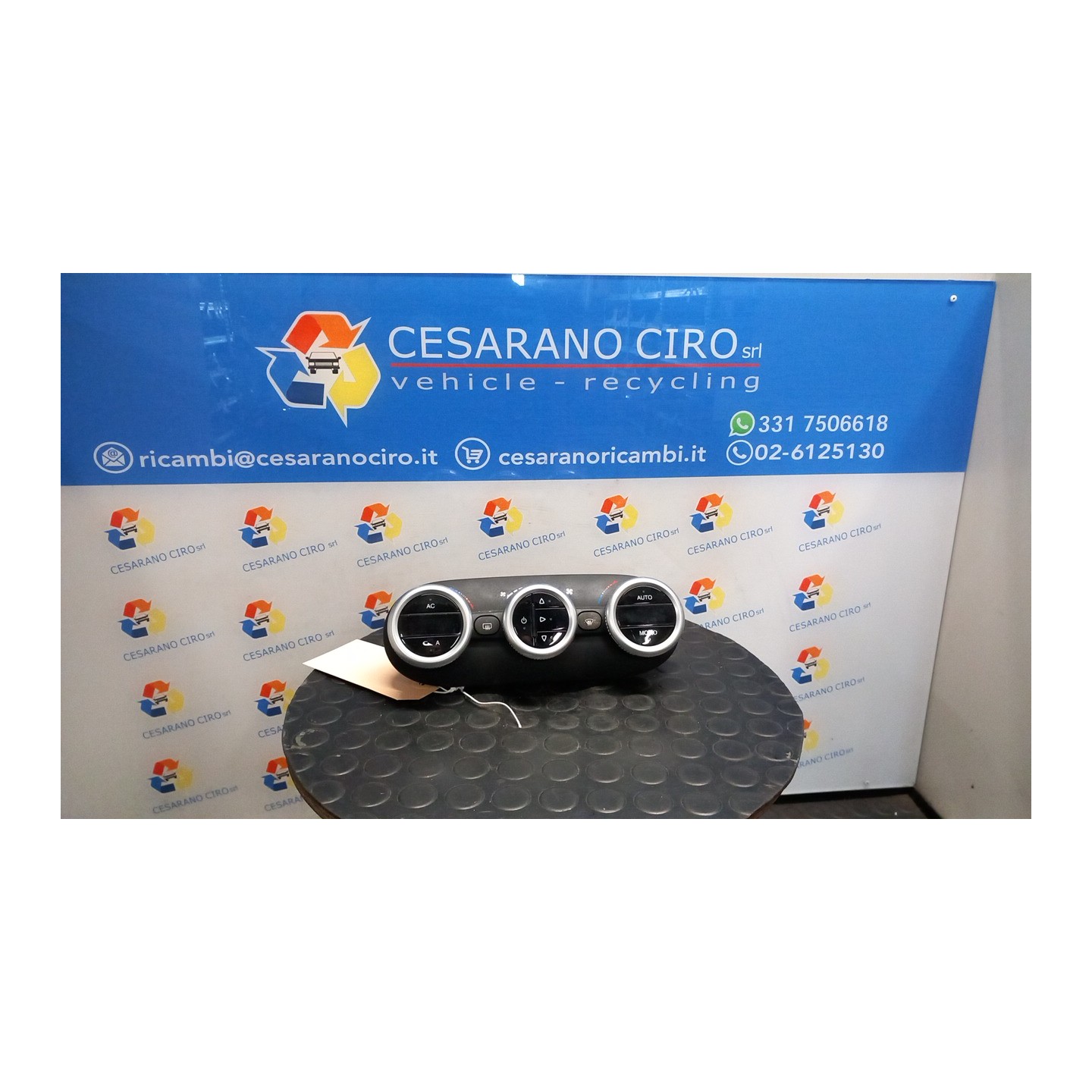 BLOCCO COMANDO CLIMATIZZAZIONE CLIMA1 115 ALFA ROMEO GIULIETTA (X7) (03/10-10/13) 940A2000 156100041