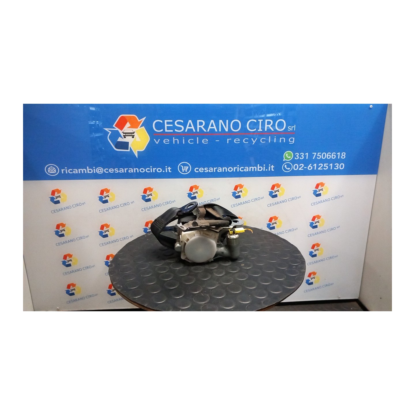 CINTURA DI SICUREZZA ANT. SX. 015 NISSAN MICRA (CK12E) (11/05-) CR14 86884BC100