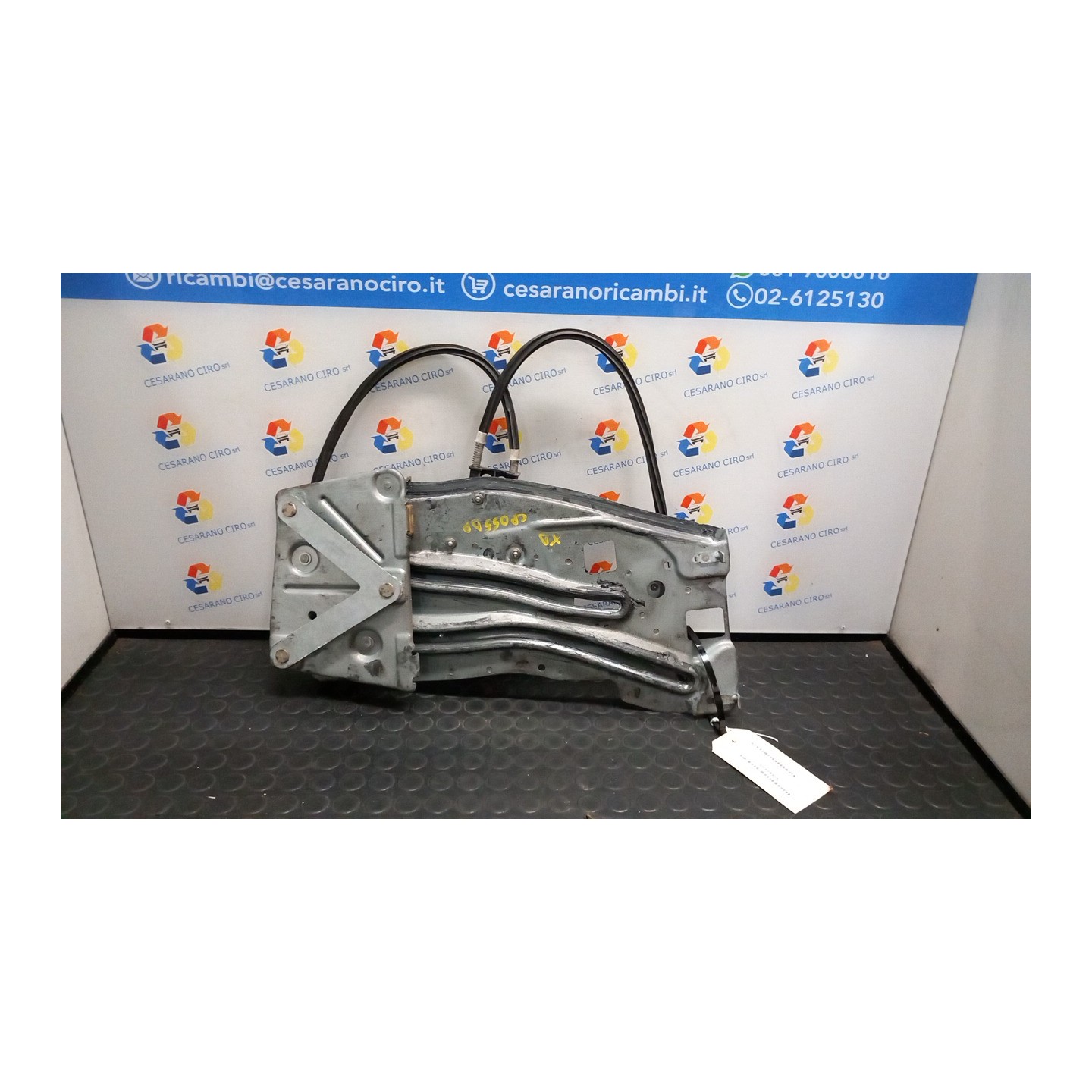 ALZACRISTALLO PARAFANGO POST. DX. 055 CITROEN C3 PLURIEL (05/03-11/10) 8HX 922485