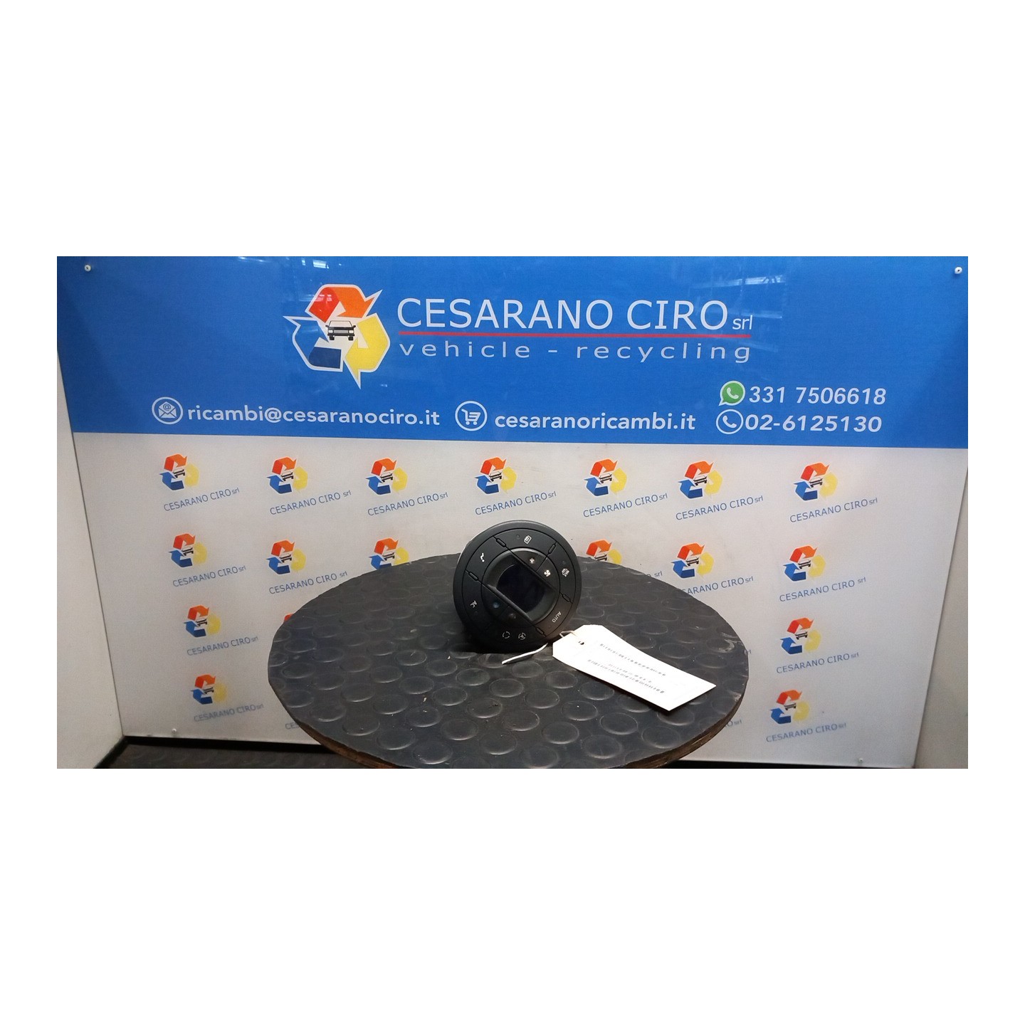 BLOCCO COMANDO CLIMATIZZAZIONE P.ANTERIORE SX. 060 RENAULT ESPACE 4A SERIE (03/06-03/15) F4RU7 8200367333