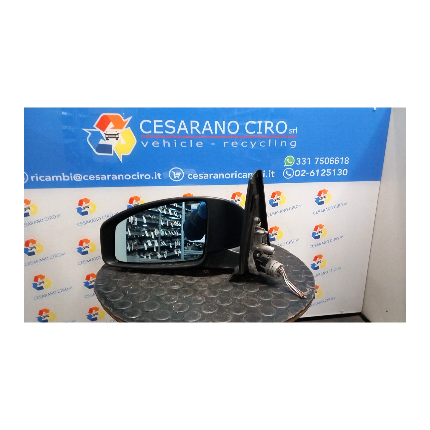 RETROVISORE EST. REGOLAZ. ELETTR. ELETTRICO SX. 062 RENAULT ESPACE 4A SERIE (03/06-03/15) F4RU7 7701053699