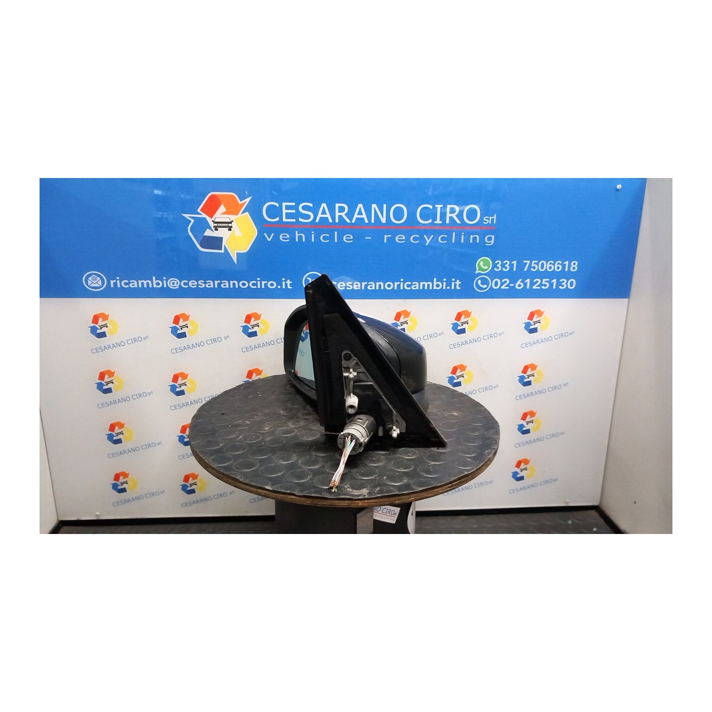 RETROVISORE EST. REGOLAZ. ELETTR. ELETTRICO SX. 062 RENAULT ESPACE 4A SERIE (03/06-03/15) F4RU7 7701053699