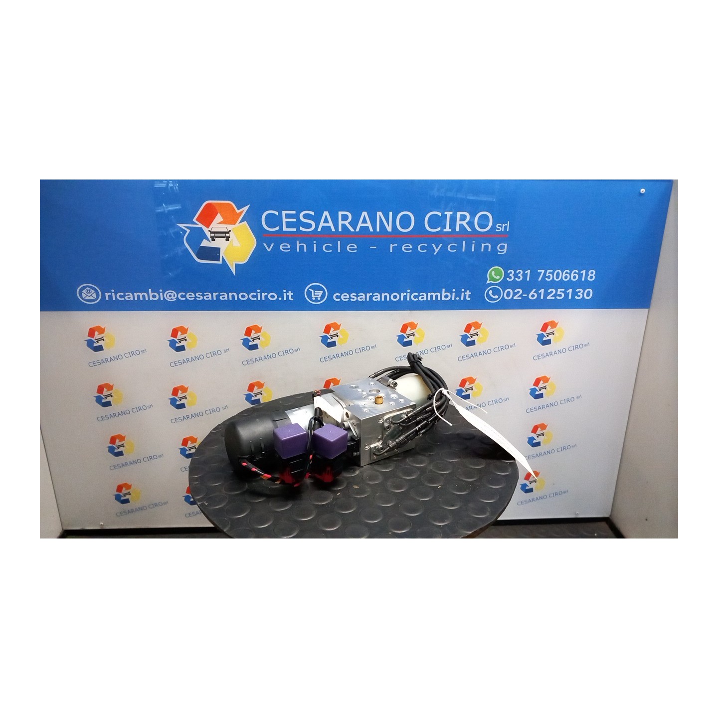 POMPA IDRAULICA APERTURA/CHIUSURA CAPOTE/HARD-TOP 084 PEUGEOT 207 (04/06-06/09) 9HZ 8446P4