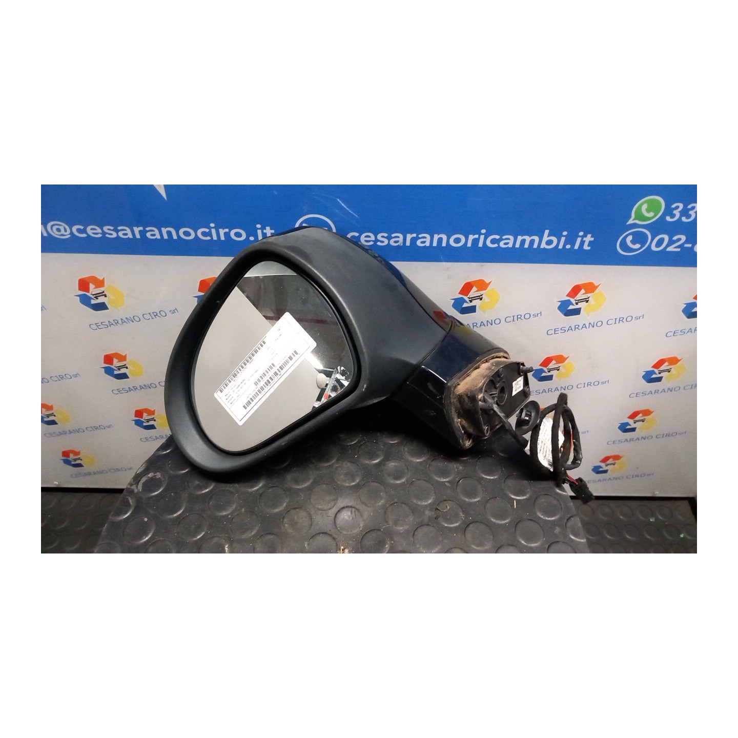 RETROVISORE EST. REGOLAZ. ELETTR. SX. 087 PEUGEOT 207 (04/06-06/09) 9HZ 8153AX