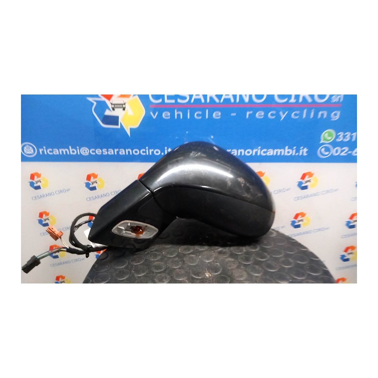 RETROVISORE EST. REGOLAZ. ELETTR. SX. 087 PEUGEOT 207 (04/06-06/09) 9HZ 8153AX