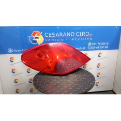FANALE POST. SX. 089 PEUGEOT 207 (04/06-06/09) 9HZ 6350CE