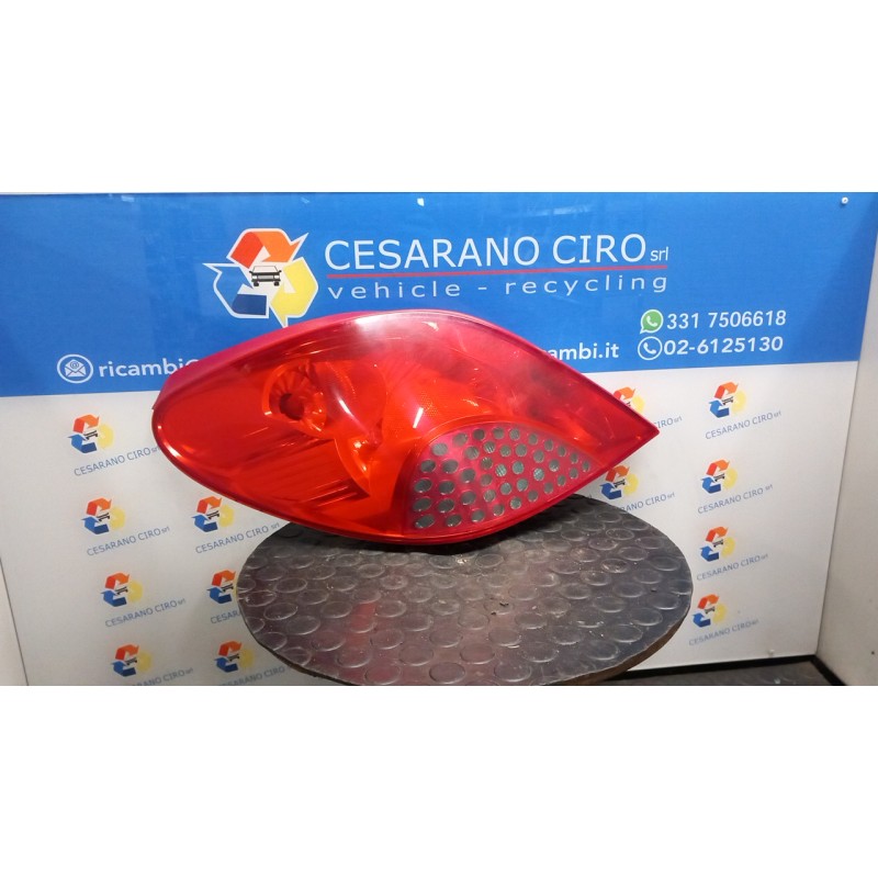 FANALE POST. SX. 089 PEUGEOT 207 (04/06-06/09) 9HZ 6350CE