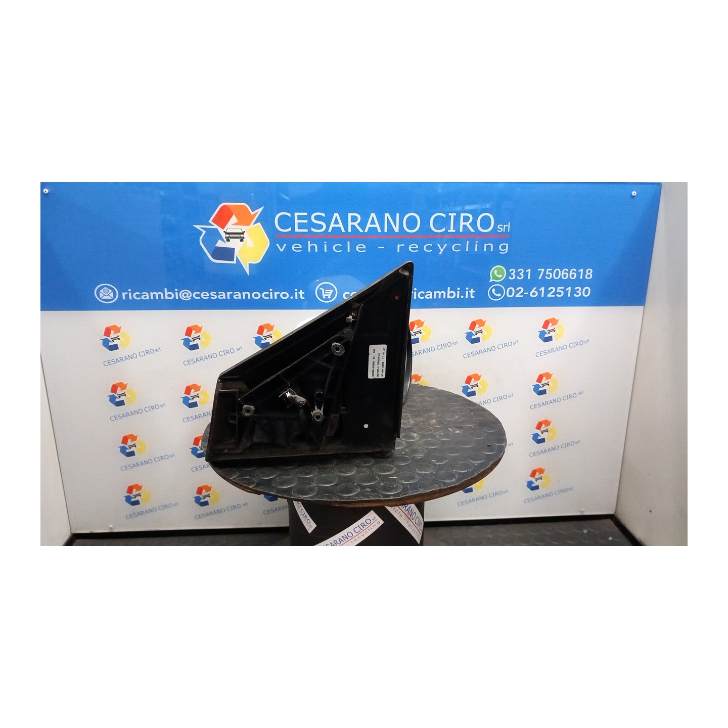 RETROVISORE EST. REGOLAZ. ELETTR. RETROVISORI ESTERNI 01 DX. 095 RENAULT CLIO 3A SERIE (05/09-) D4FD7 7701071864