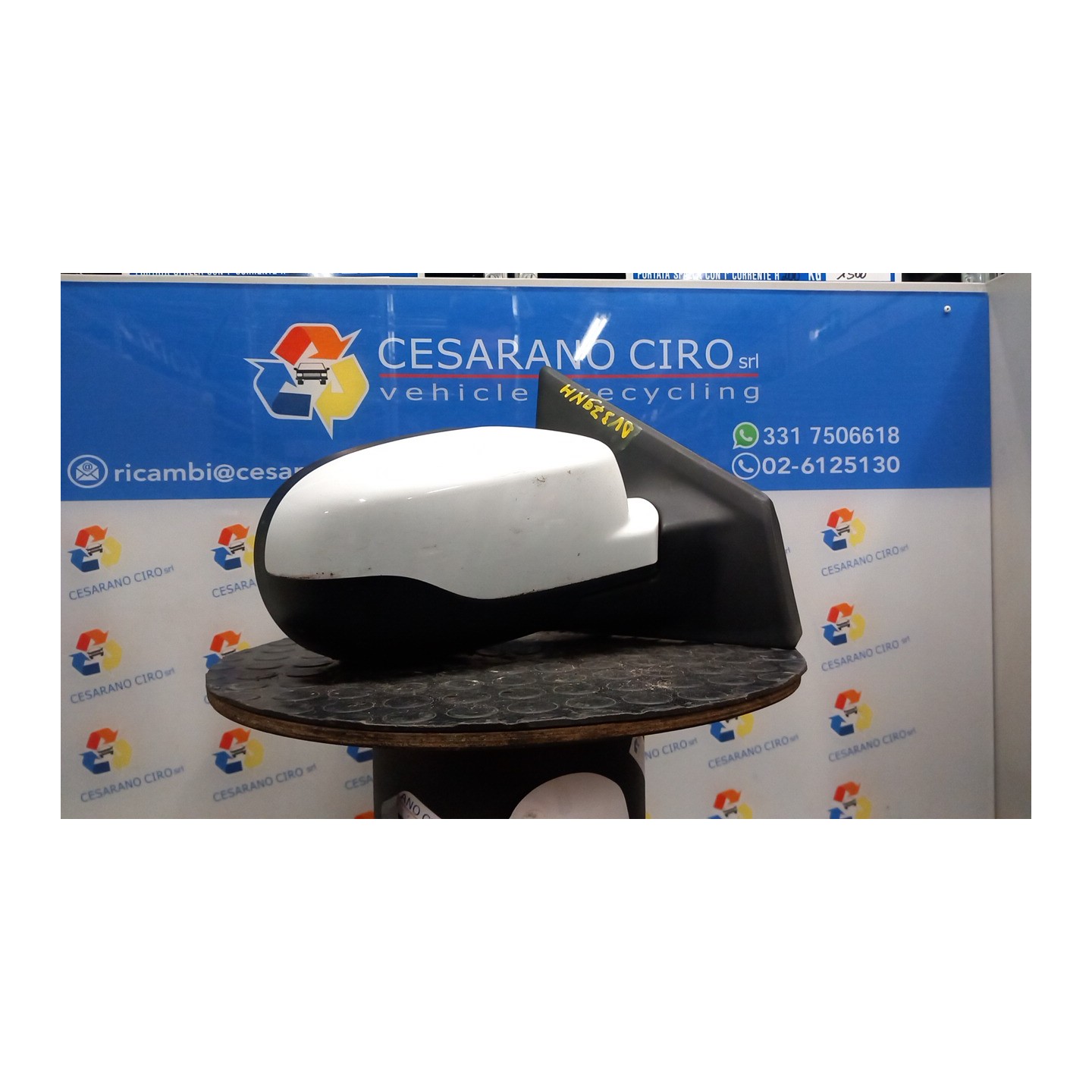 RETROVISORE EST. REGOLAZ. ELETTR. RETROVISORI ESTERNI 01 DX. 095 RENAULT CLIO 3A SERIE (05/09-) D4FD7 7701071864