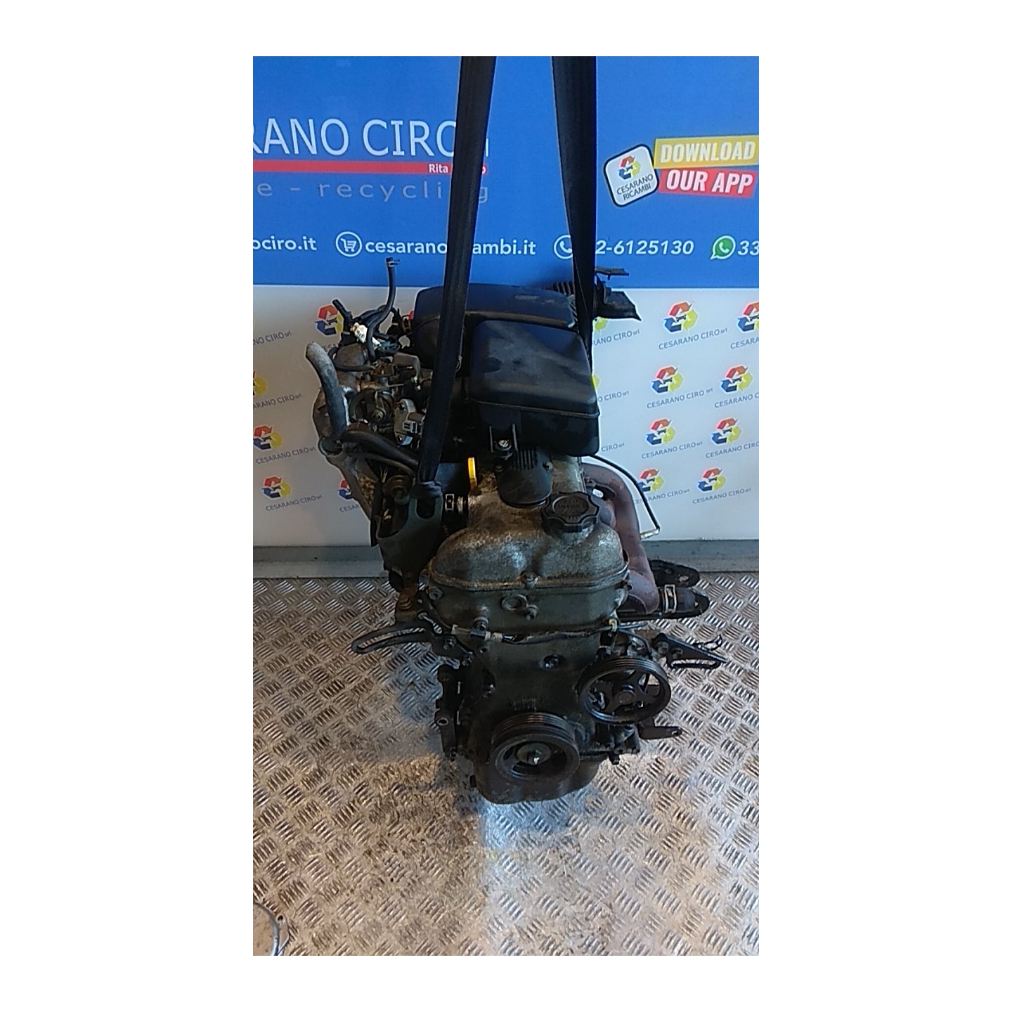 MOTORE COMPL. 102 SUZUKI WAGON R+ (12/97-02/01) K10A NB1771022008005