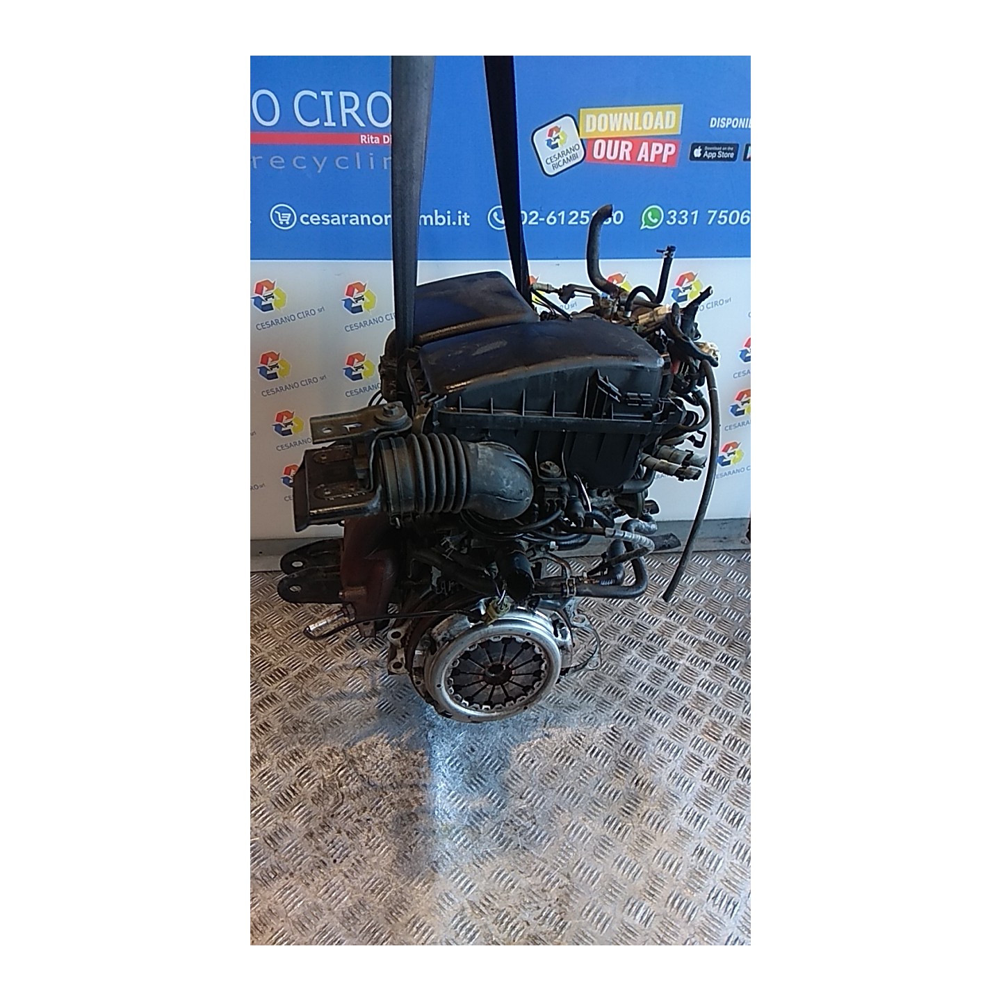 MOTORE COMPL. 102 SUZUKI WAGON R+ (12/97-02/01) K10A NB1771022008005