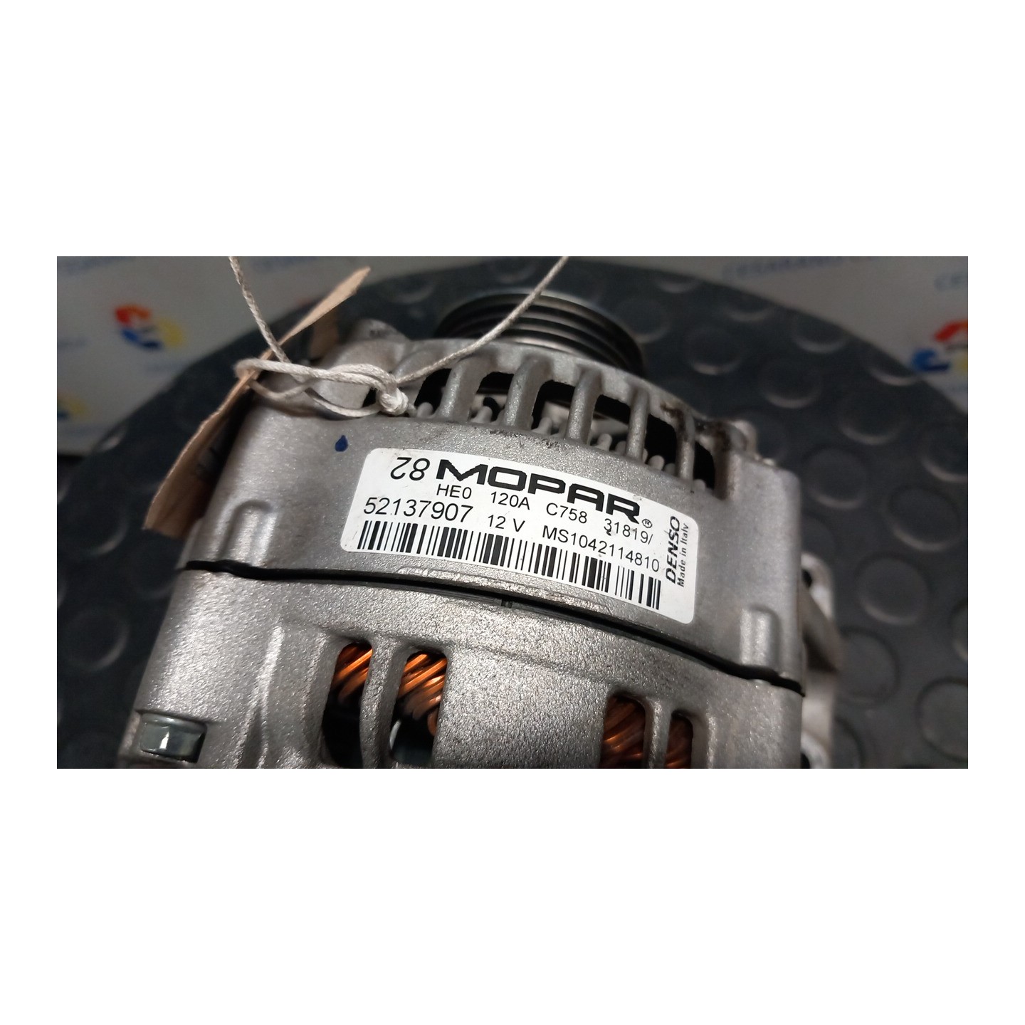 ALTERNATORE 002 FIAT PANDA (4Q) (05/16-03/22) 169A4000 52003536