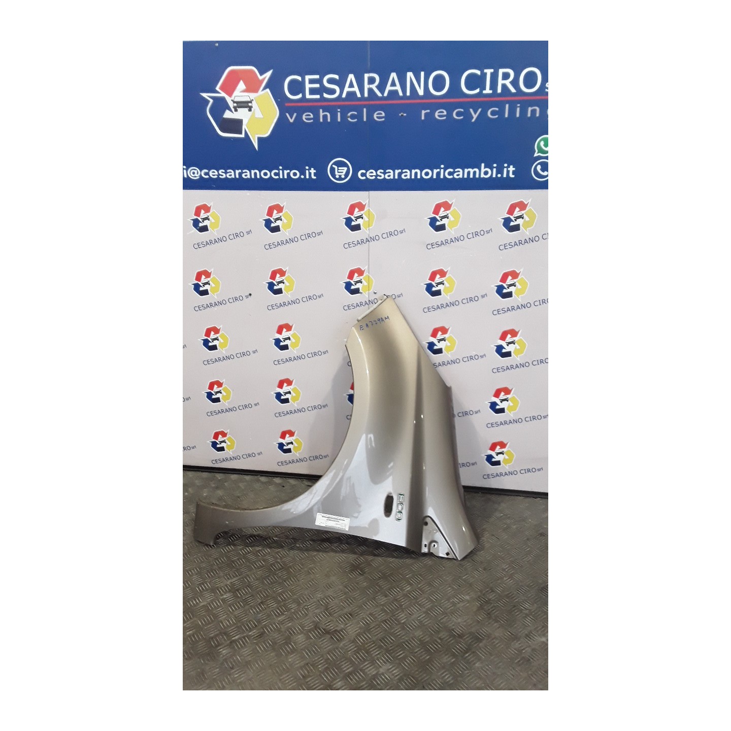 PARAFANGO ANT. SX. 027 NISSAN NOTE (E11E) (02/06-09/13) CR14 F31019U0M0