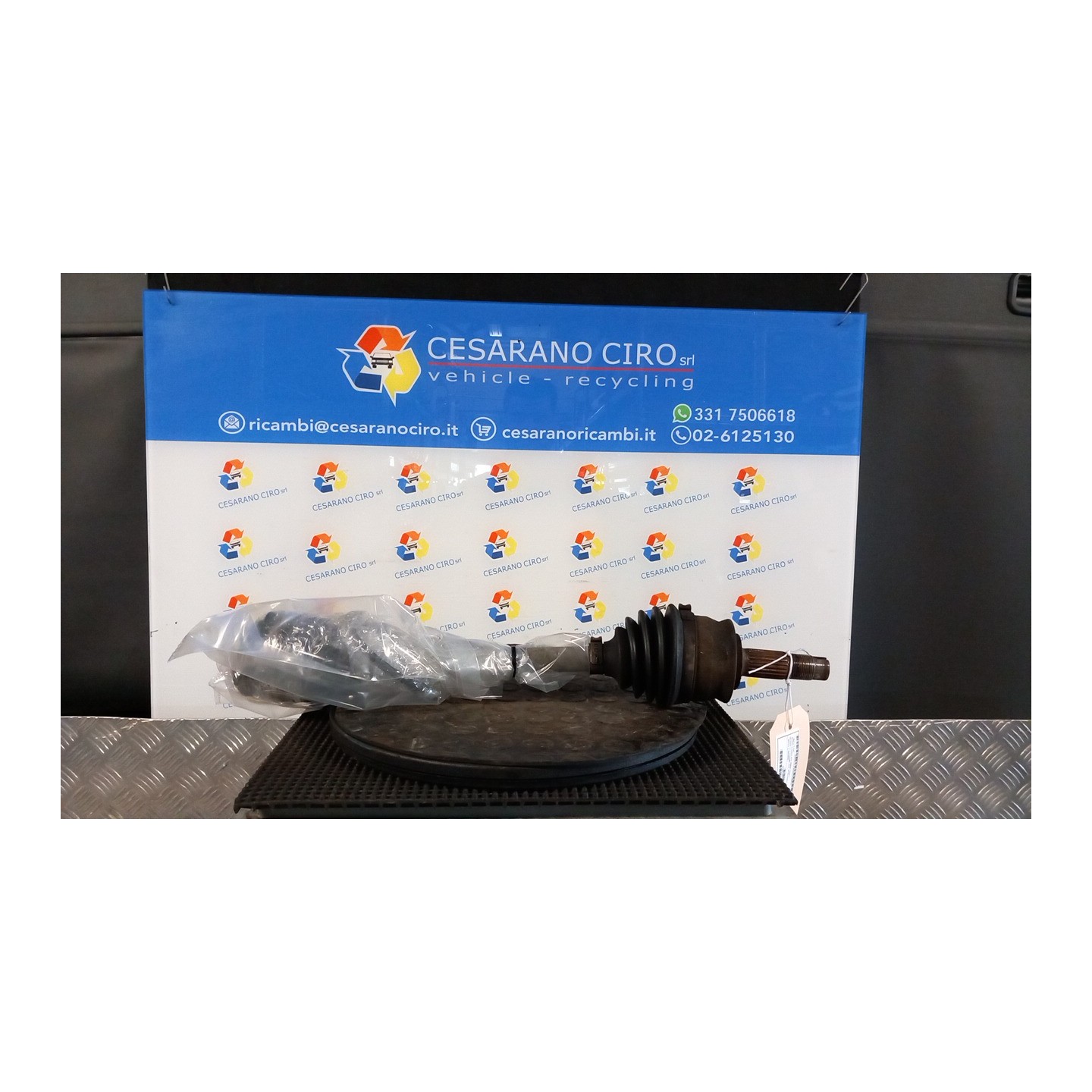 SEMIALBERO ANT. COMPL. SX. 015 FIAT PANDA (2Q) (09/03-12/10) 188A4000 46308260