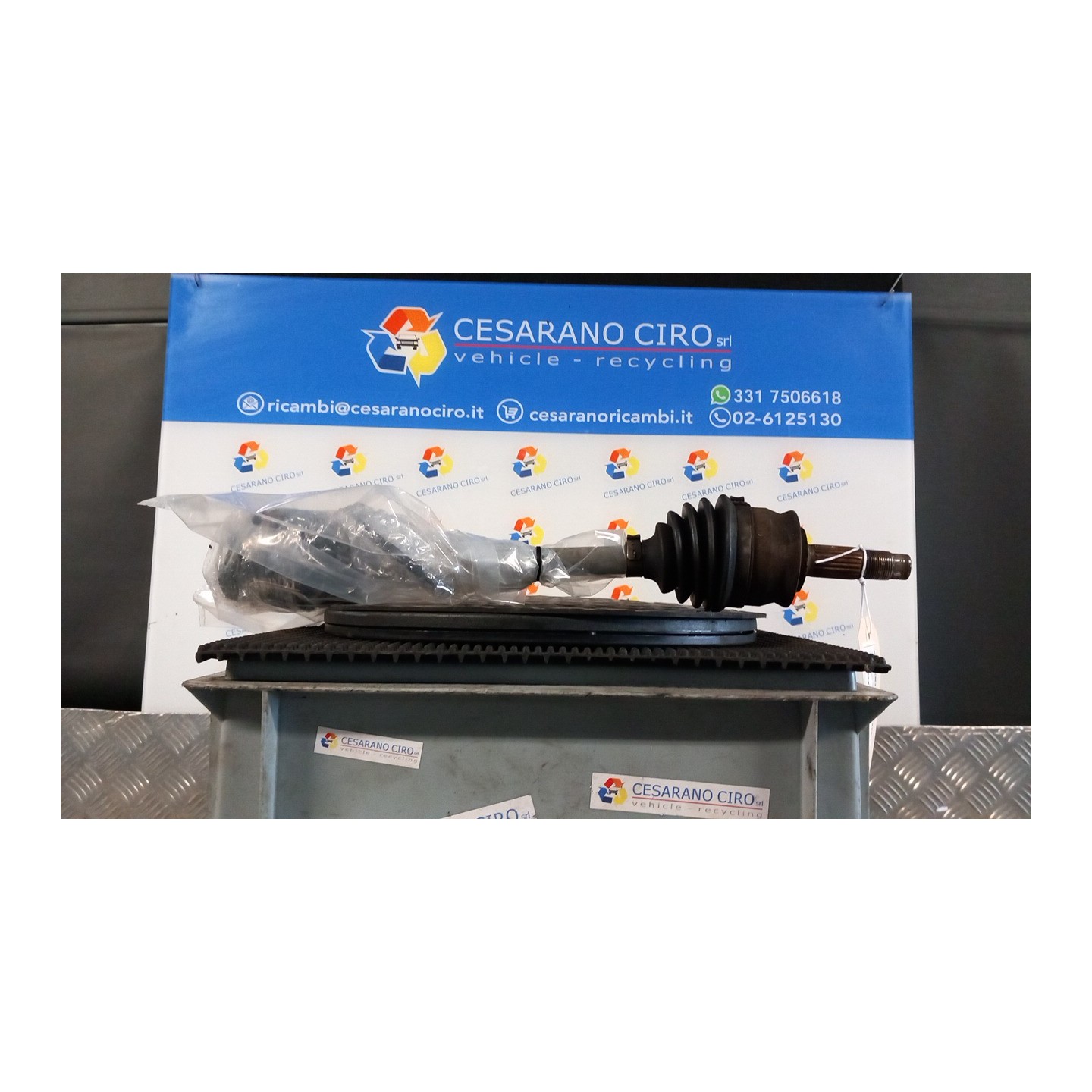 SEMIALBERO ANT. COMPL. SX. 015 FIAT PANDA (2Q) (09/03-12/10) 188A4000 46308260