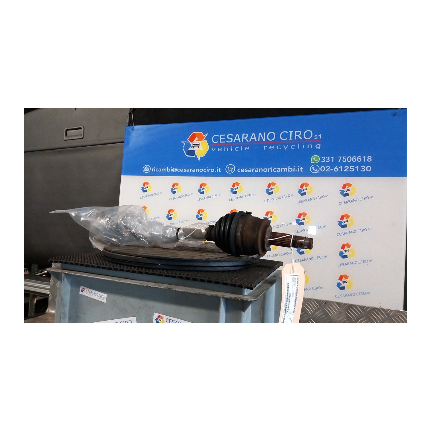 SEMIALBERO ANT. COMPL. SX. 015 FIAT PANDA (2Q) (09/03-12/10) 188A4000 46308260