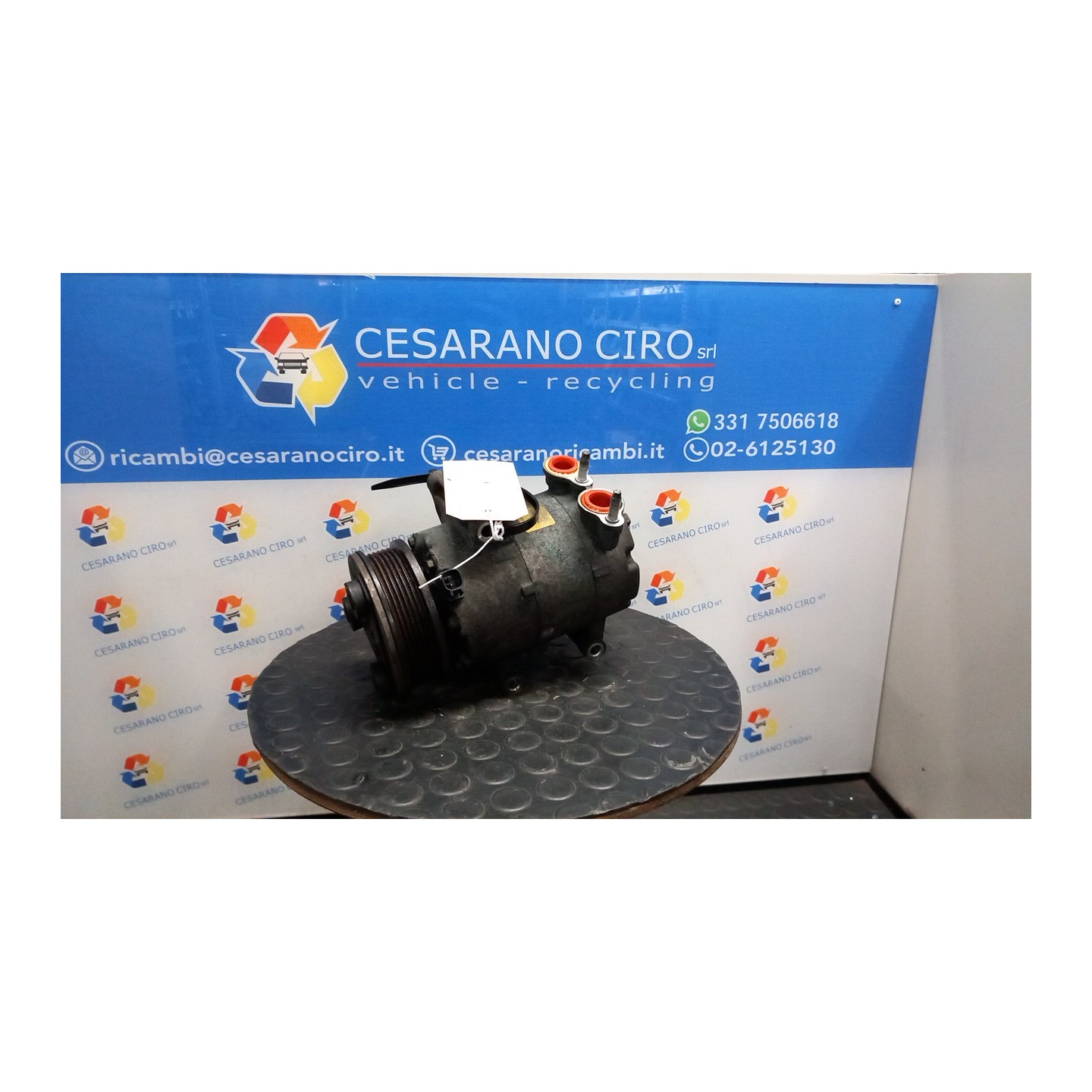 COMPRESSORE A/C 027 LAND ROVER FREELANDER (10/06-03/15) 224DT LR056301