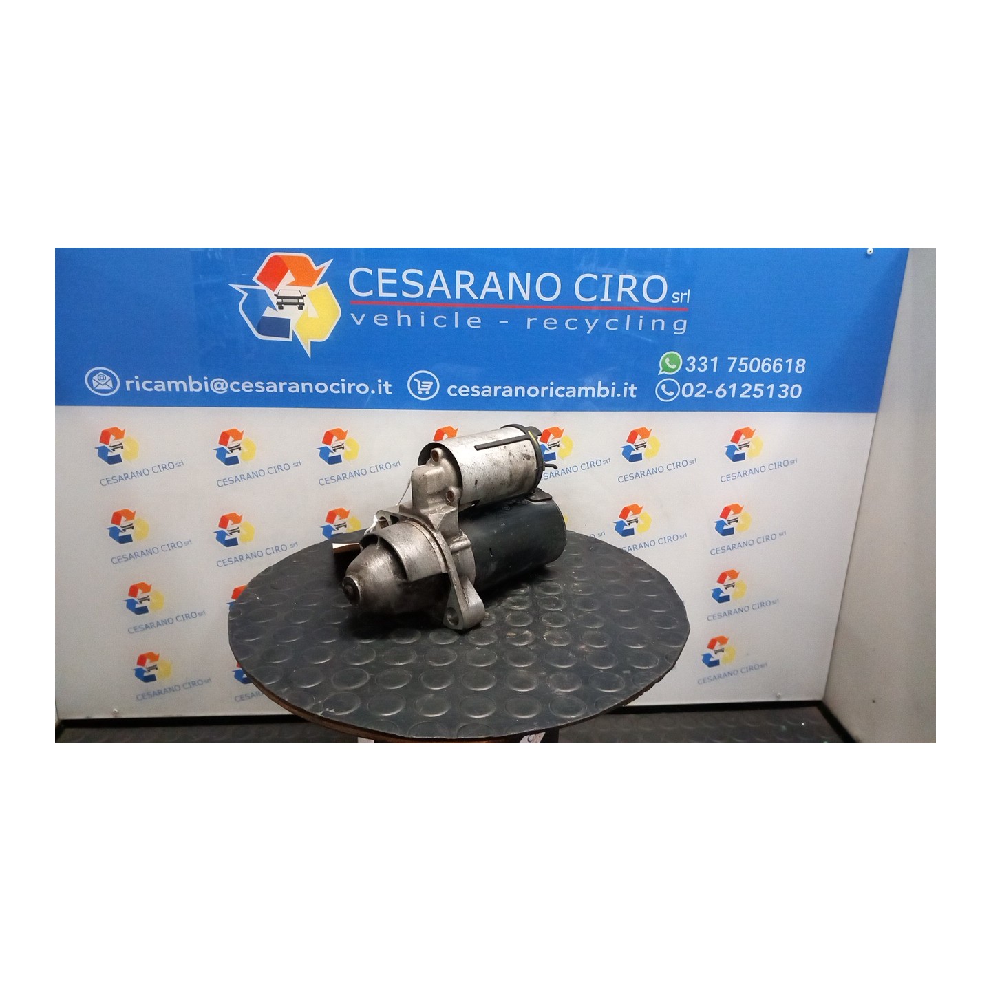 MOTORINO AVVIAMENTO 033 AUDI A4 (8E) (11/00-11/04) ASN 078911023D