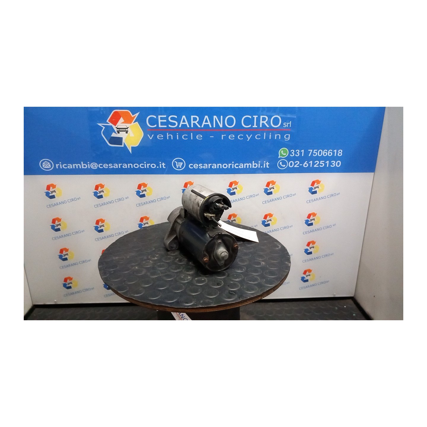 MOTORINO AVVIAMENTO 033 AUDI A4 (8E) (11/00-11/04) ASN 078911023D